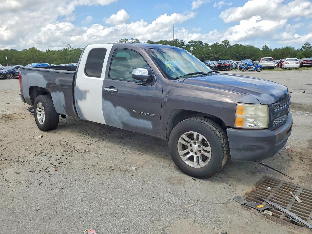 2010 Chevrolet Silverado C1500 Gray vin: 1GCSCPEA4AZ254608