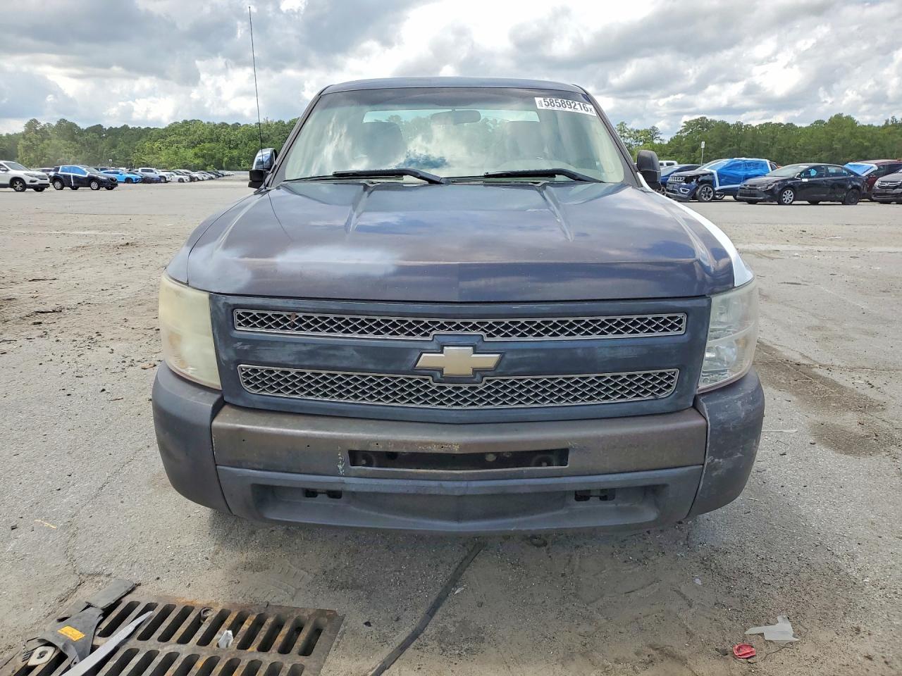 2010 Chevrolet Silverado C1500 Gray vin: 1GCSCPEA4AZ254608