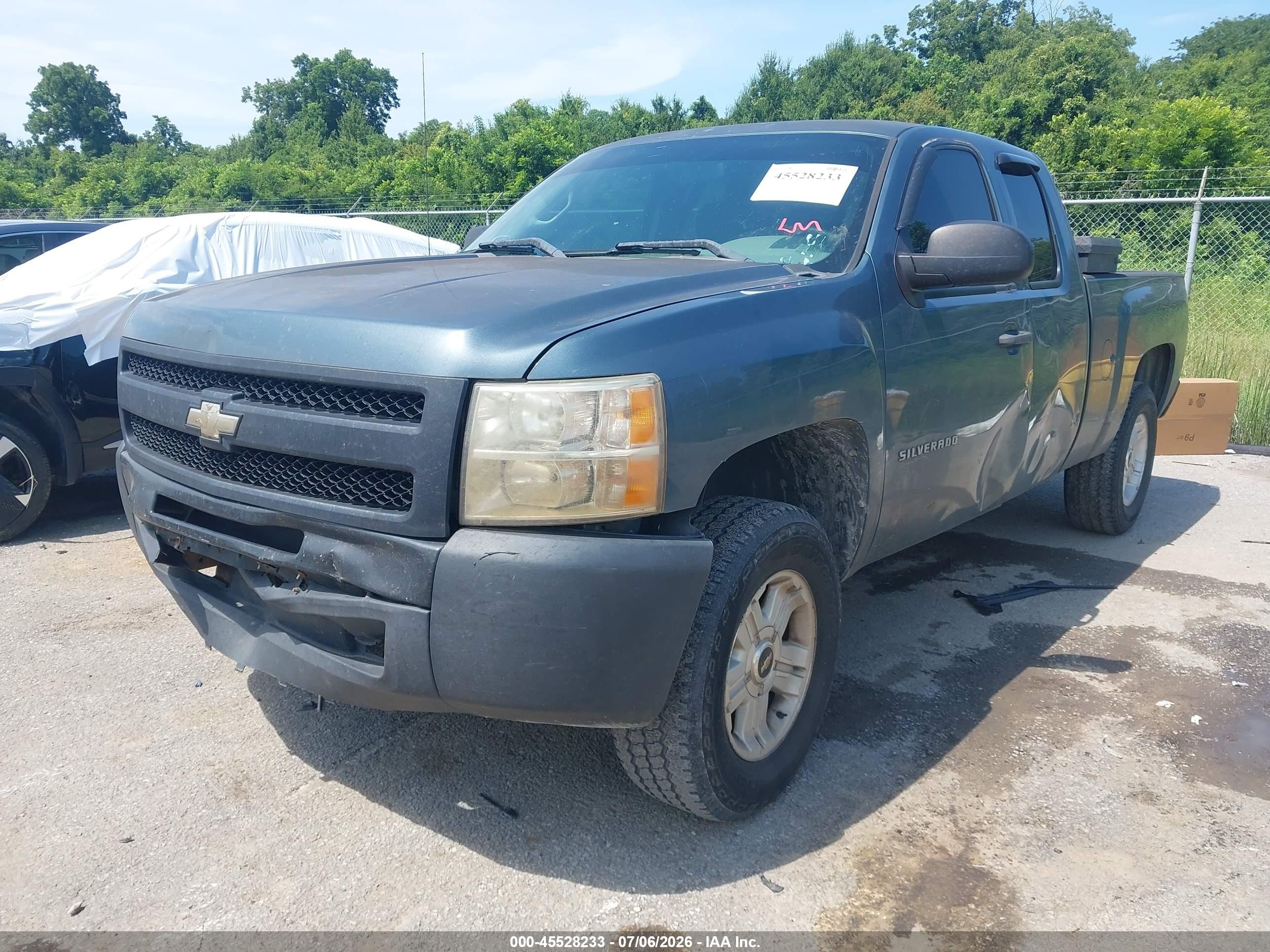 2010 Chevrolet Silverado 1500 Work Truck Blue vin: 1GCSCPEAXAZ276905