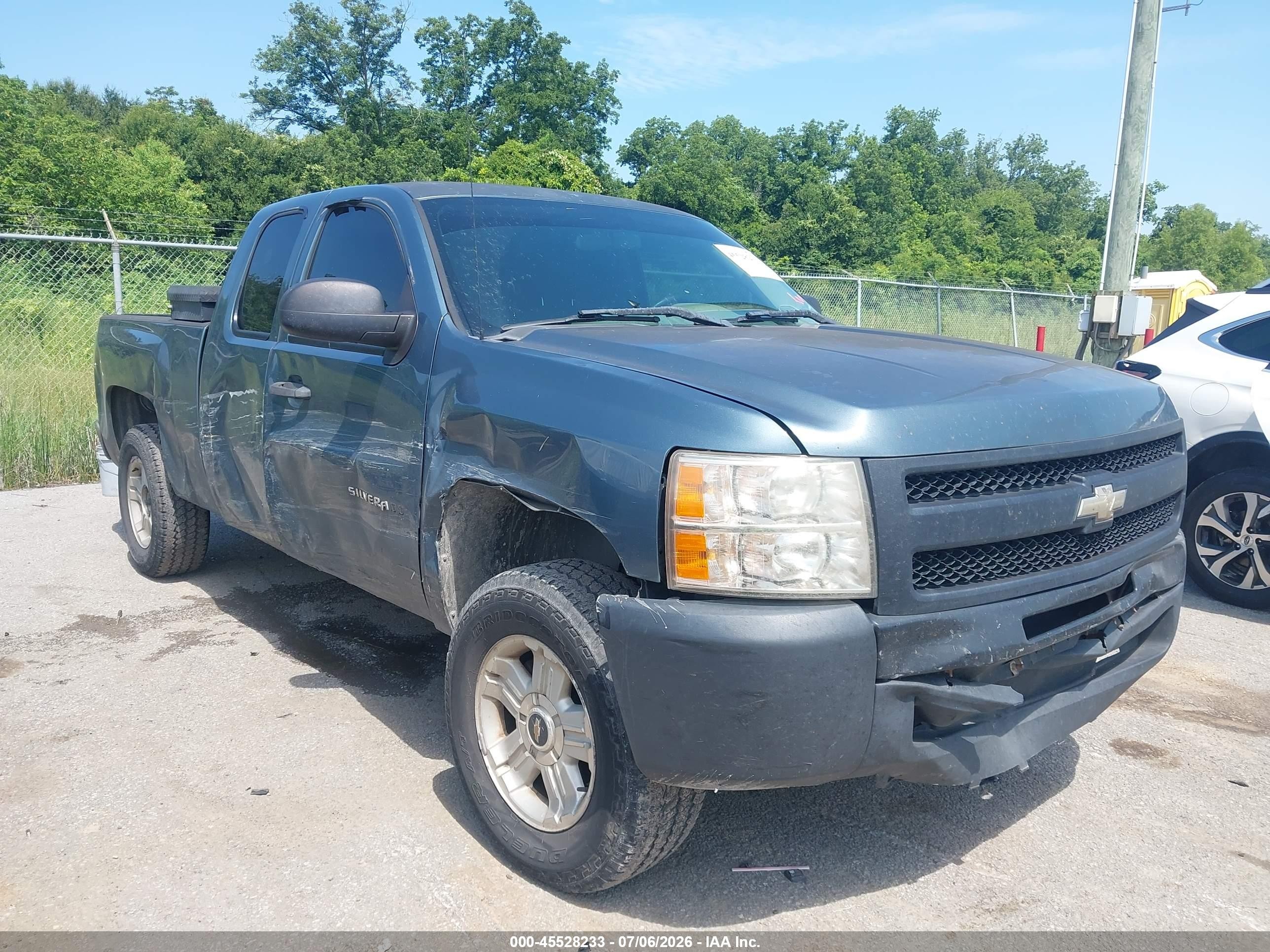 2010 Chevrolet Silverado 1500 Work Truck Синий vin: 1GCSCPEAXAZ276905