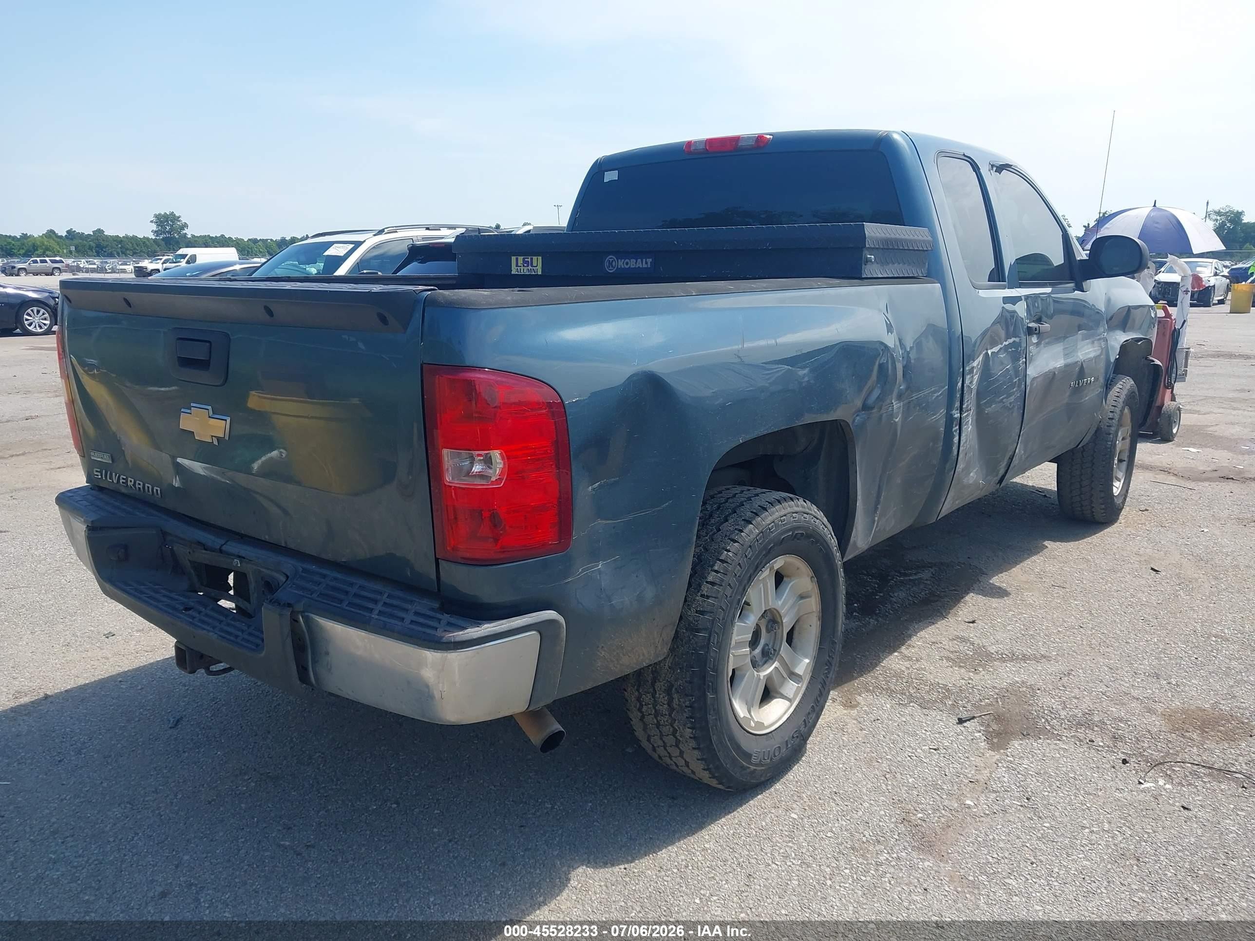 2010 Chevrolet Silverado 1500 Work Truck Blue vin: 1GCSCPEAXAZ276905