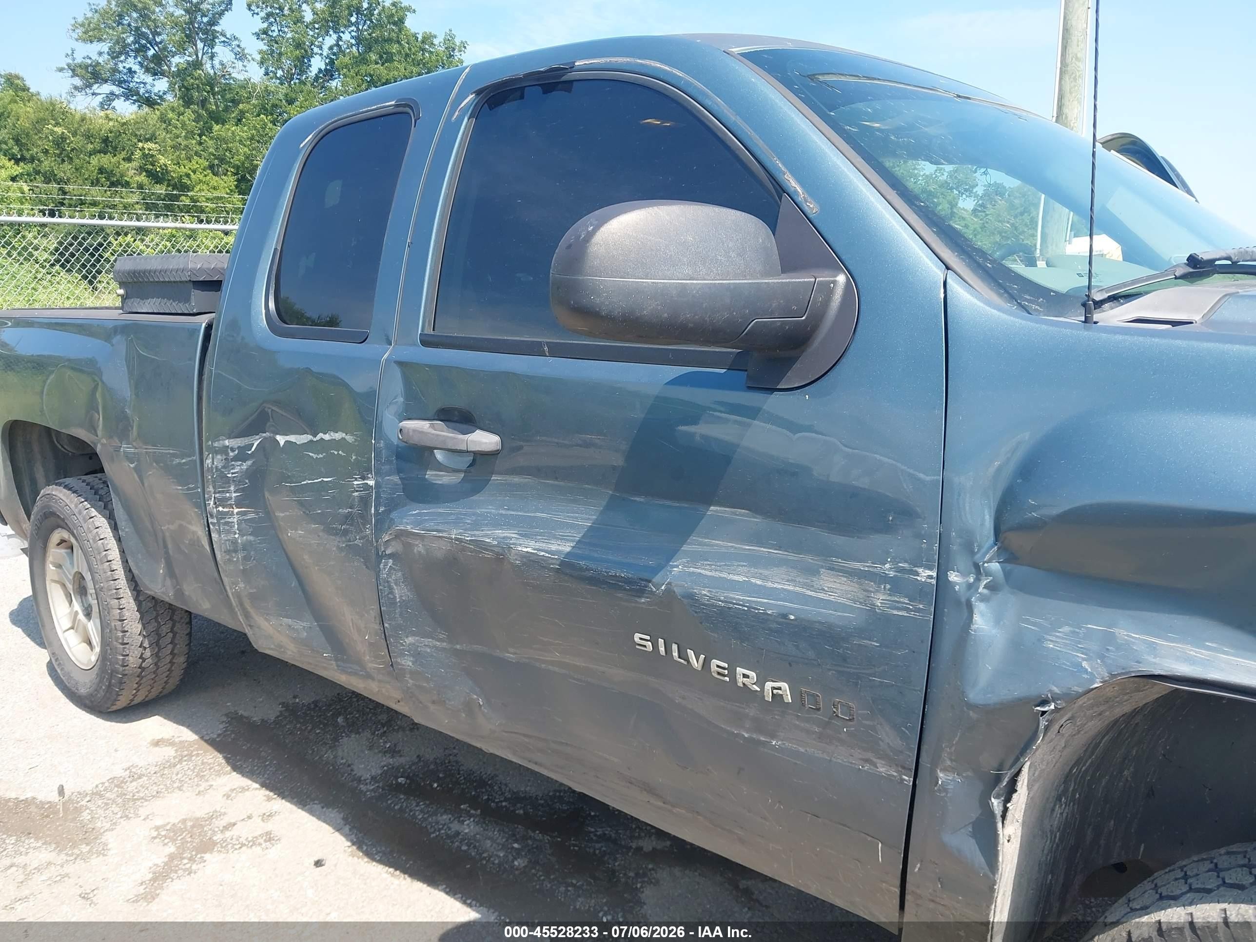 2010 Chevrolet Silverado 1500 Work Truck Blue vin: 1GCSCPEAXAZ276905