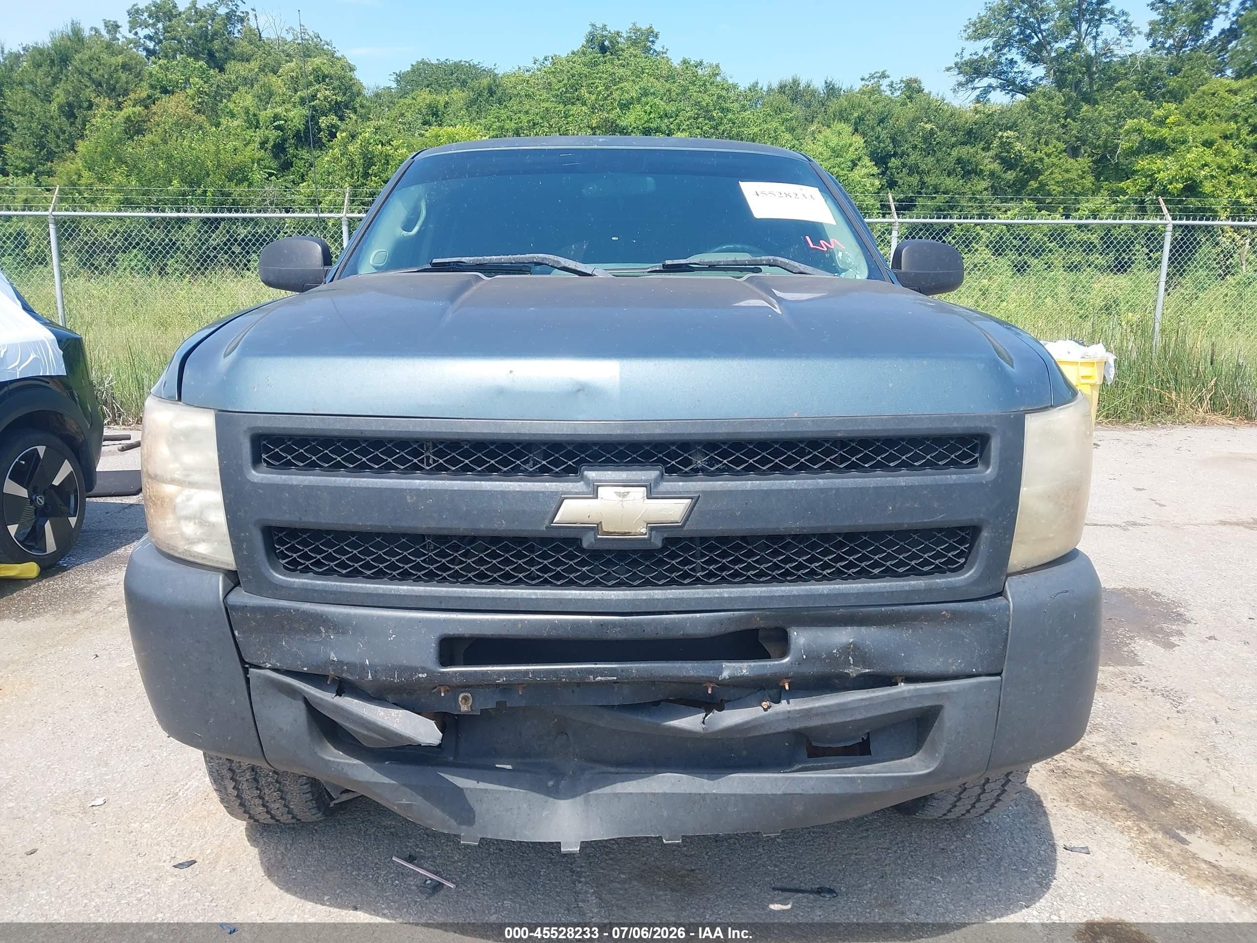 2010 Chevrolet Silverado 1500 Work Truck Blue vin: 1GCSCPEAXAZ276905