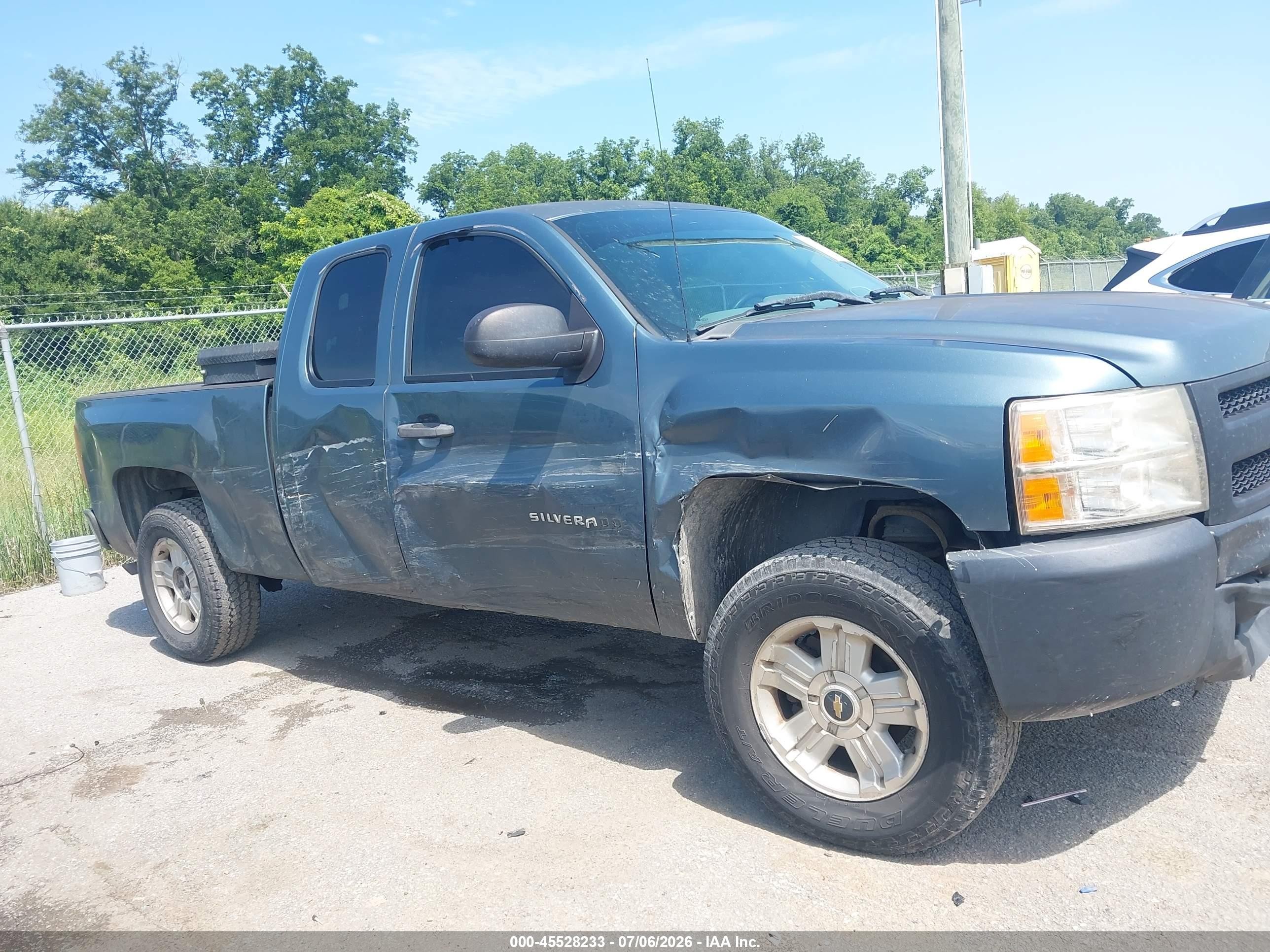 2010 Chevrolet Silverado 1500 Work Truck Blue vin: 1GCSCPEAXAZ276905