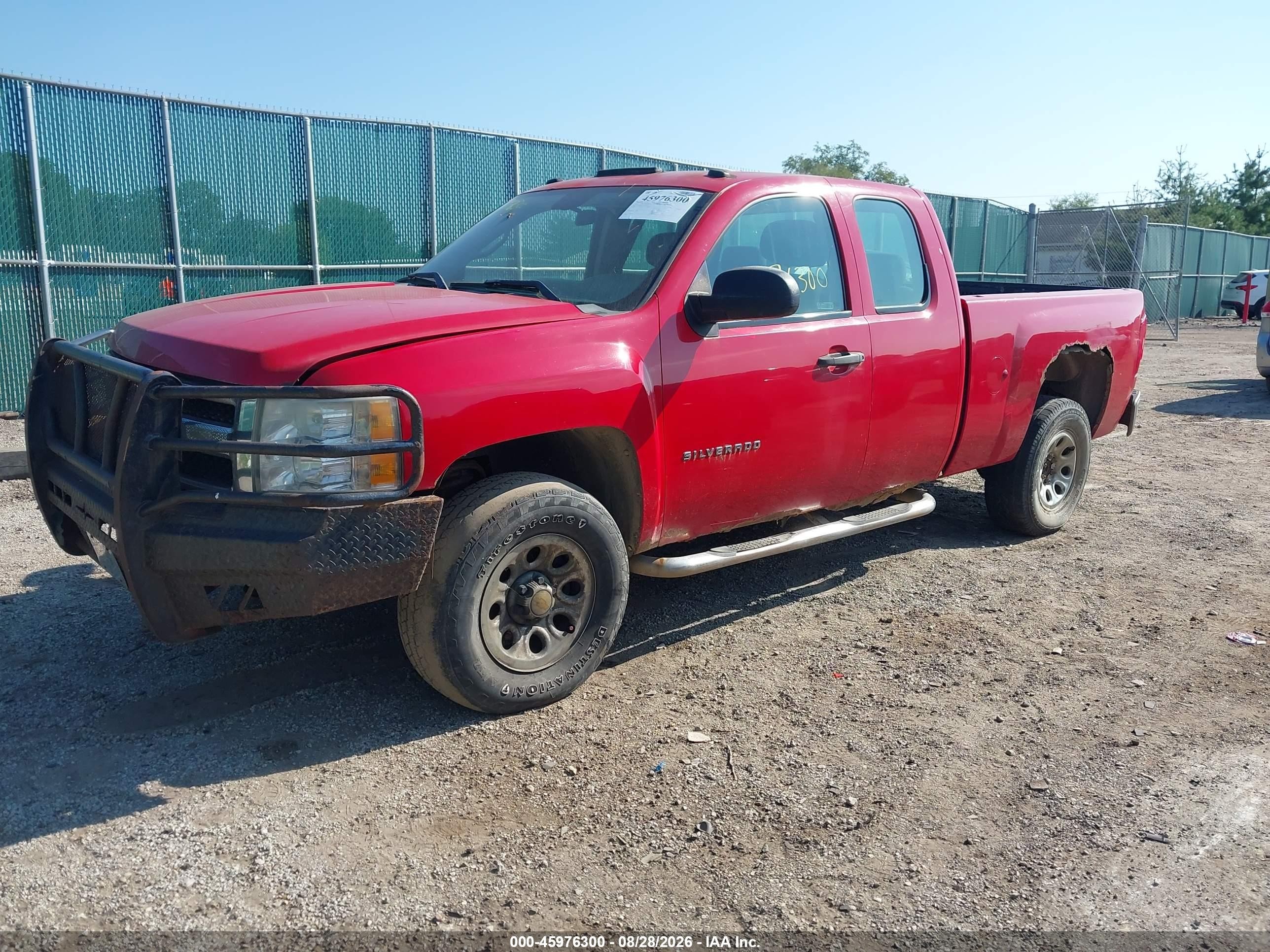 2010 Chevrolet Silverado 1500 Work Truck Красный vin: 1GCSCPEX1AZ103164