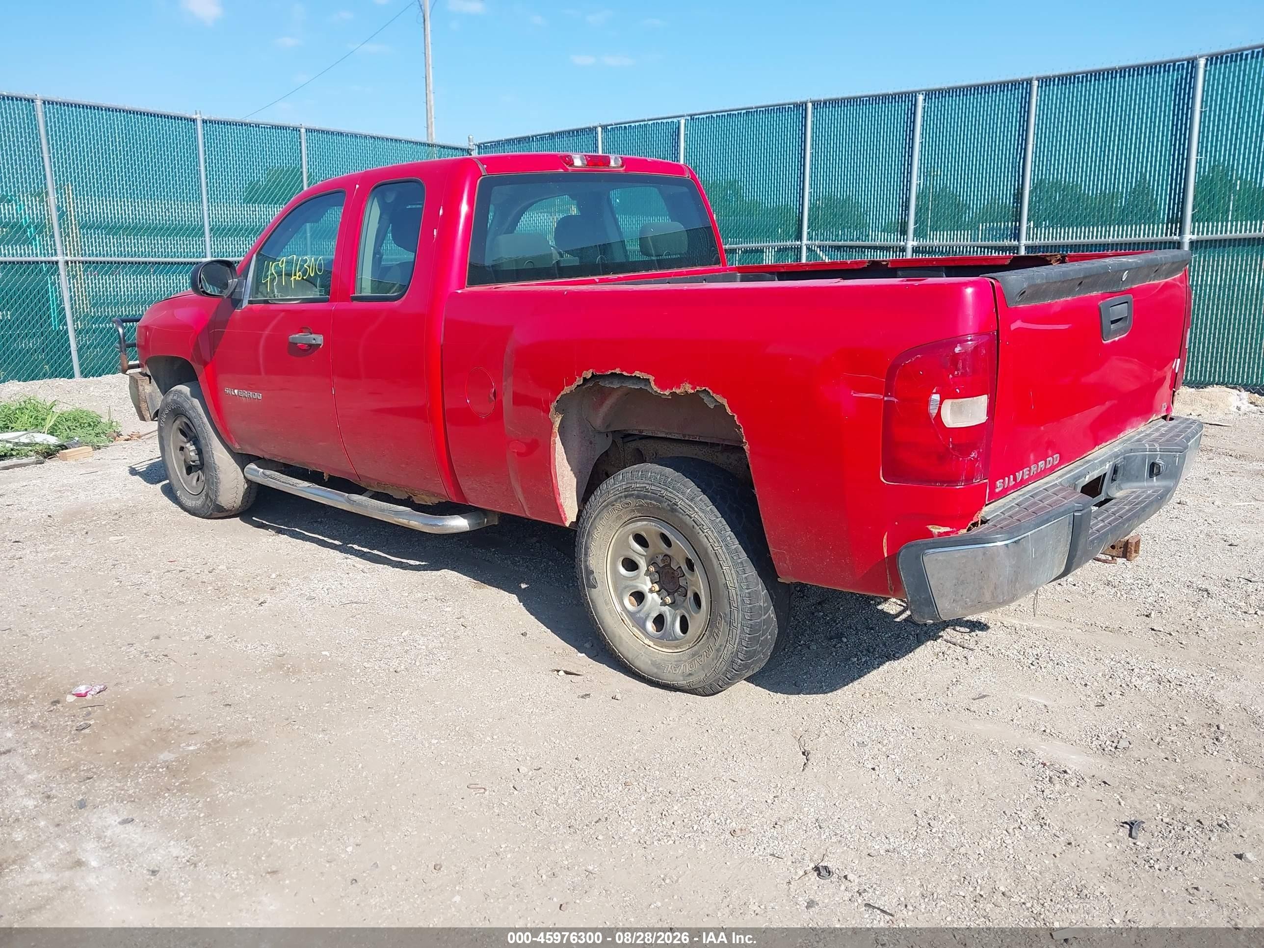 2010 Chevrolet Silverado 1500 Work Truck Красный vin: 1GCSCPEX1AZ103164