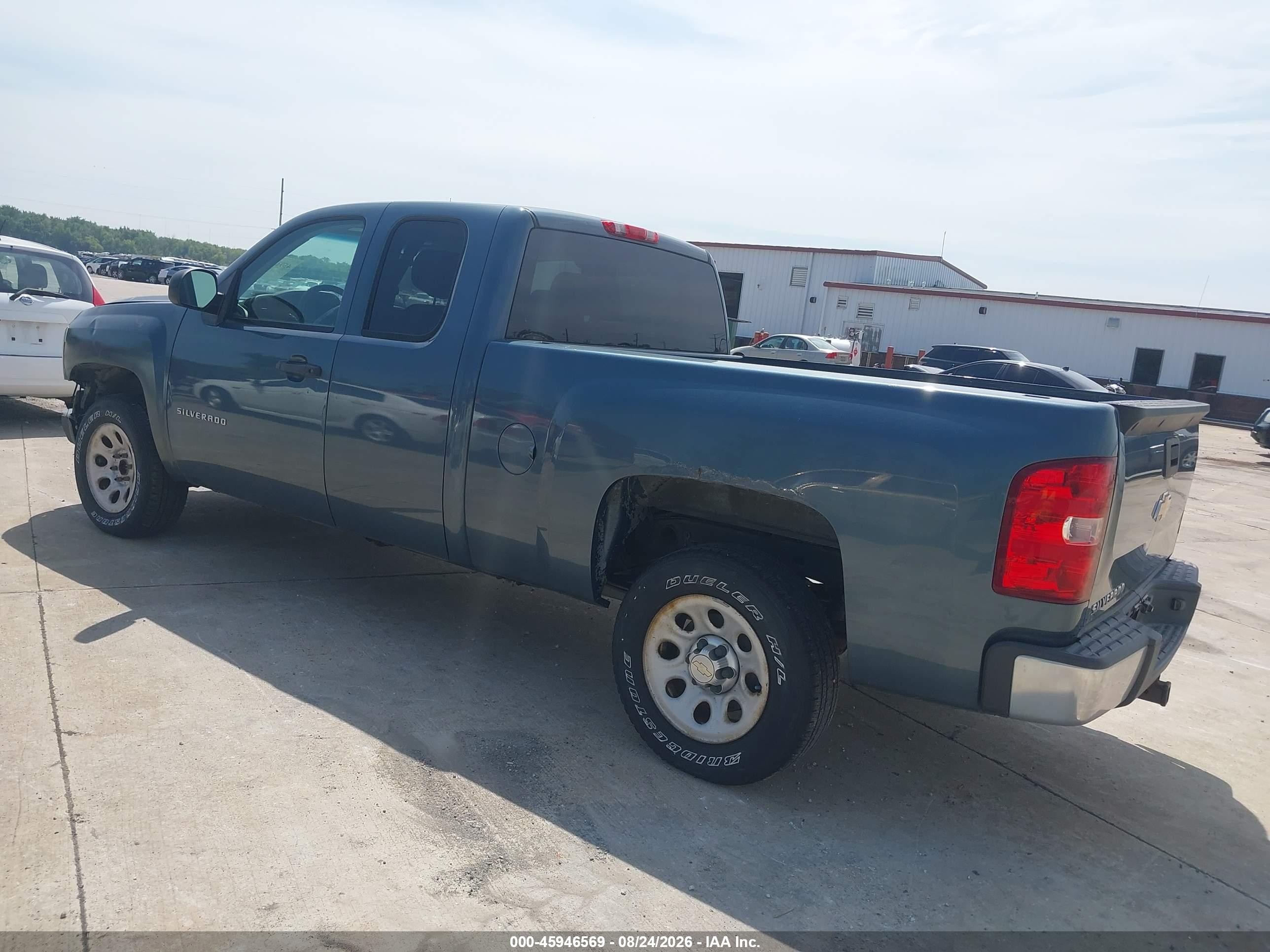 2010 Chevrolet Silverado 1500 Work Truck Blue vin: 1GCSCPEX6AZ100793