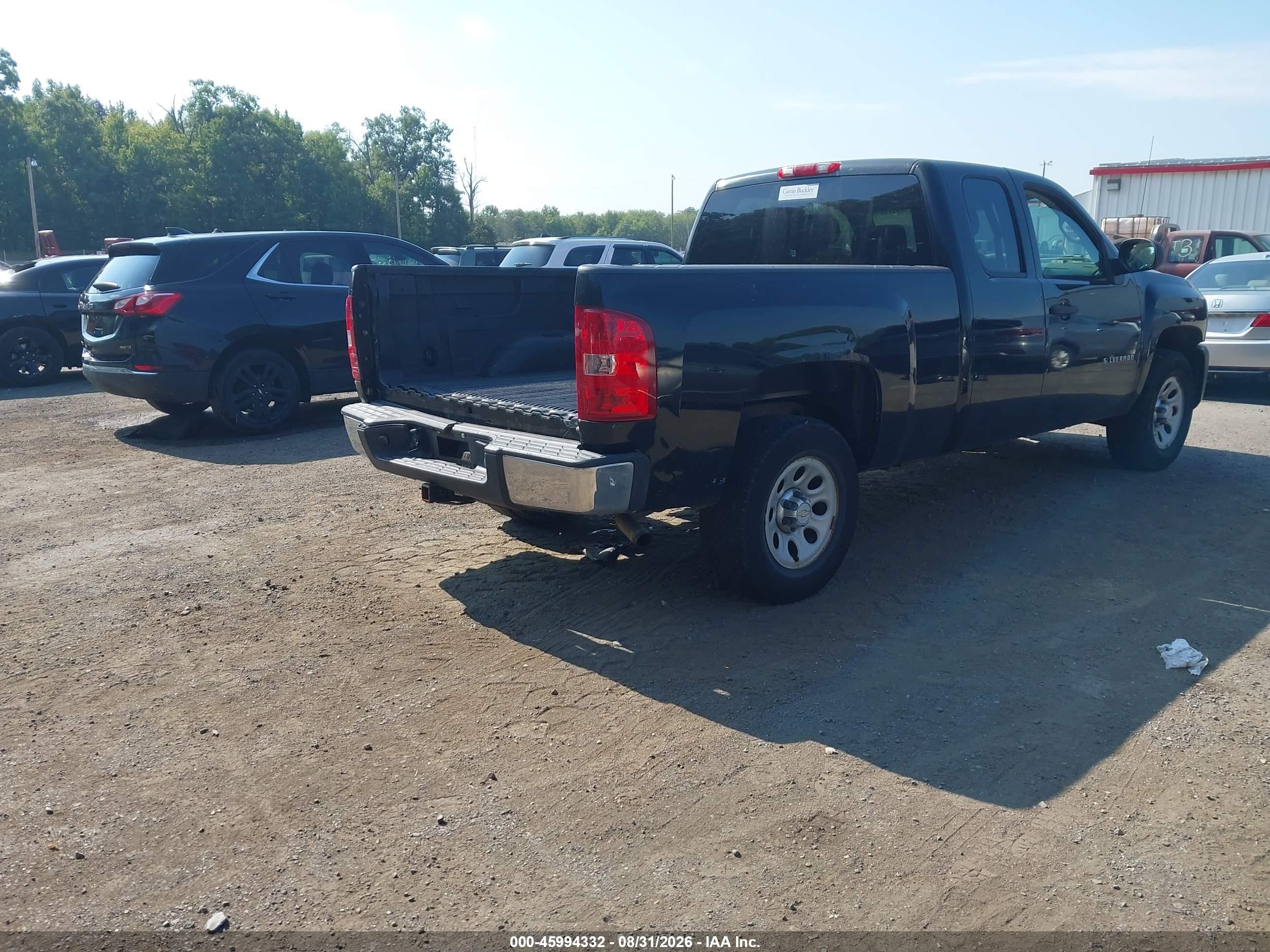 2010 Chevrolet Silverado 1500 Work Truck Черный vin: 1GCSCPEX9AZ123436
