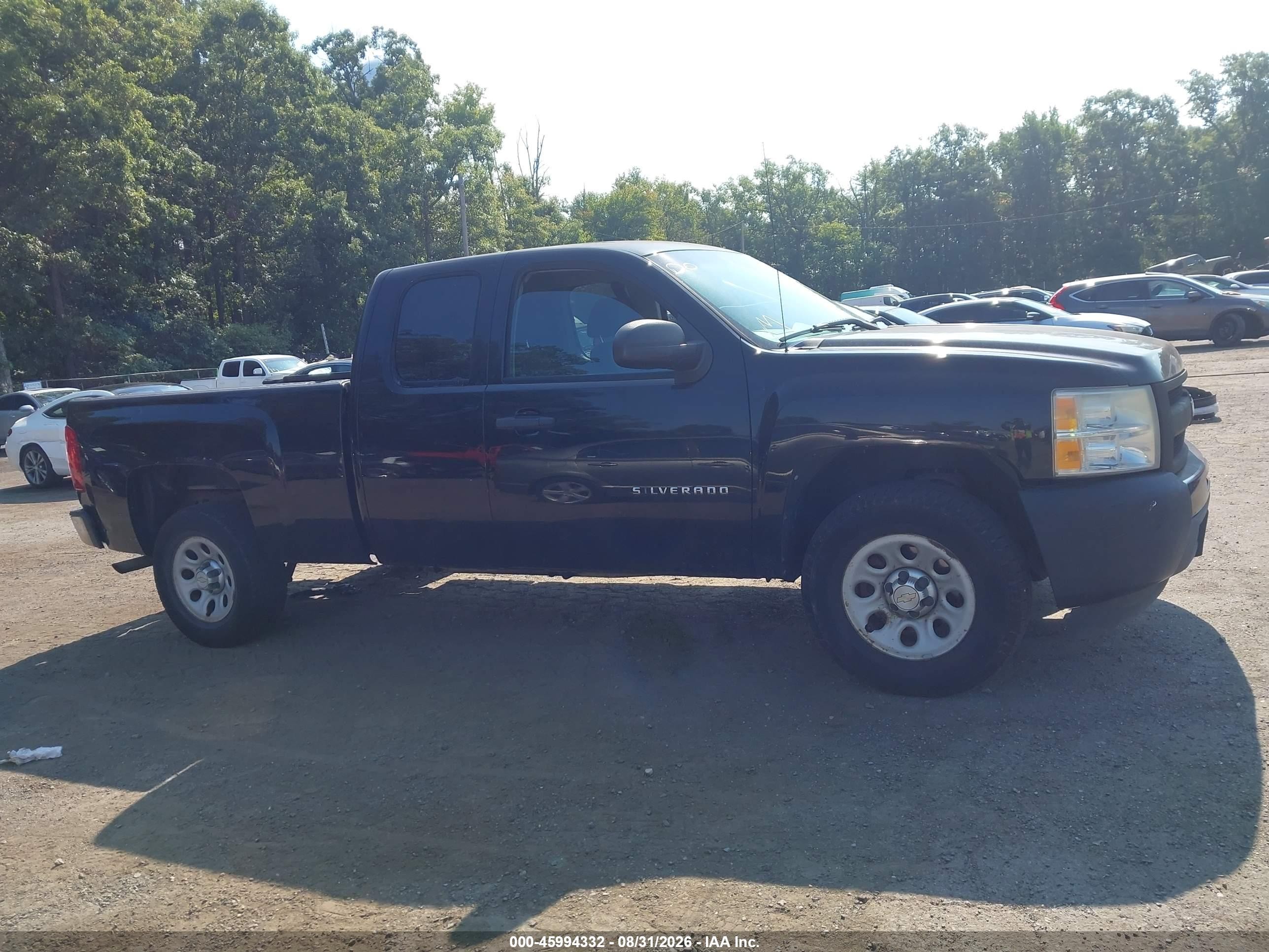 2010 Chevrolet Silverado 1500 Work Truck Черный vin: 1GCSCPEX9AZ123436