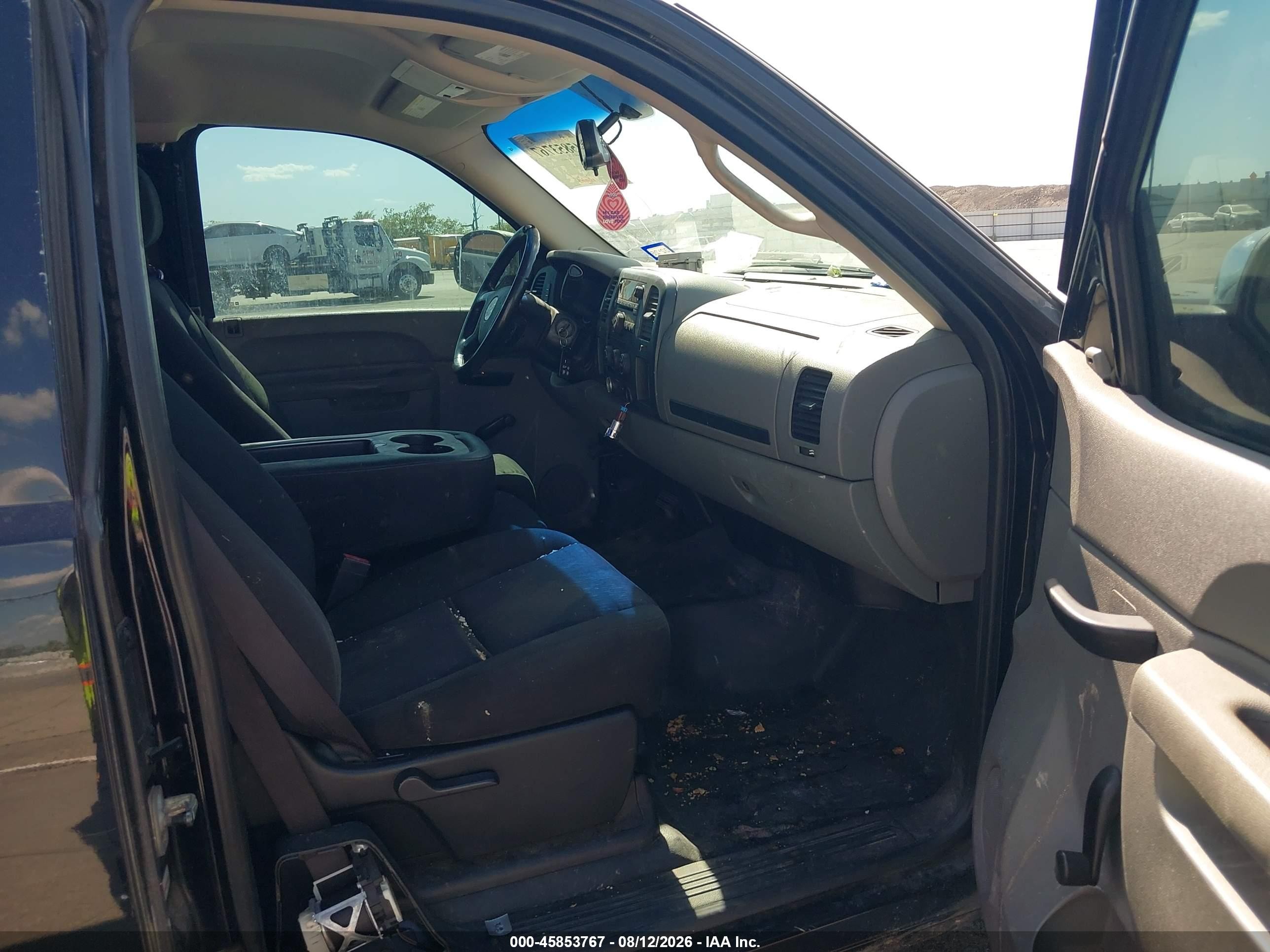 2010 Chevrolet Silverado 1500 Work Truck Black vin: 1GCSCPEX9AZ297152