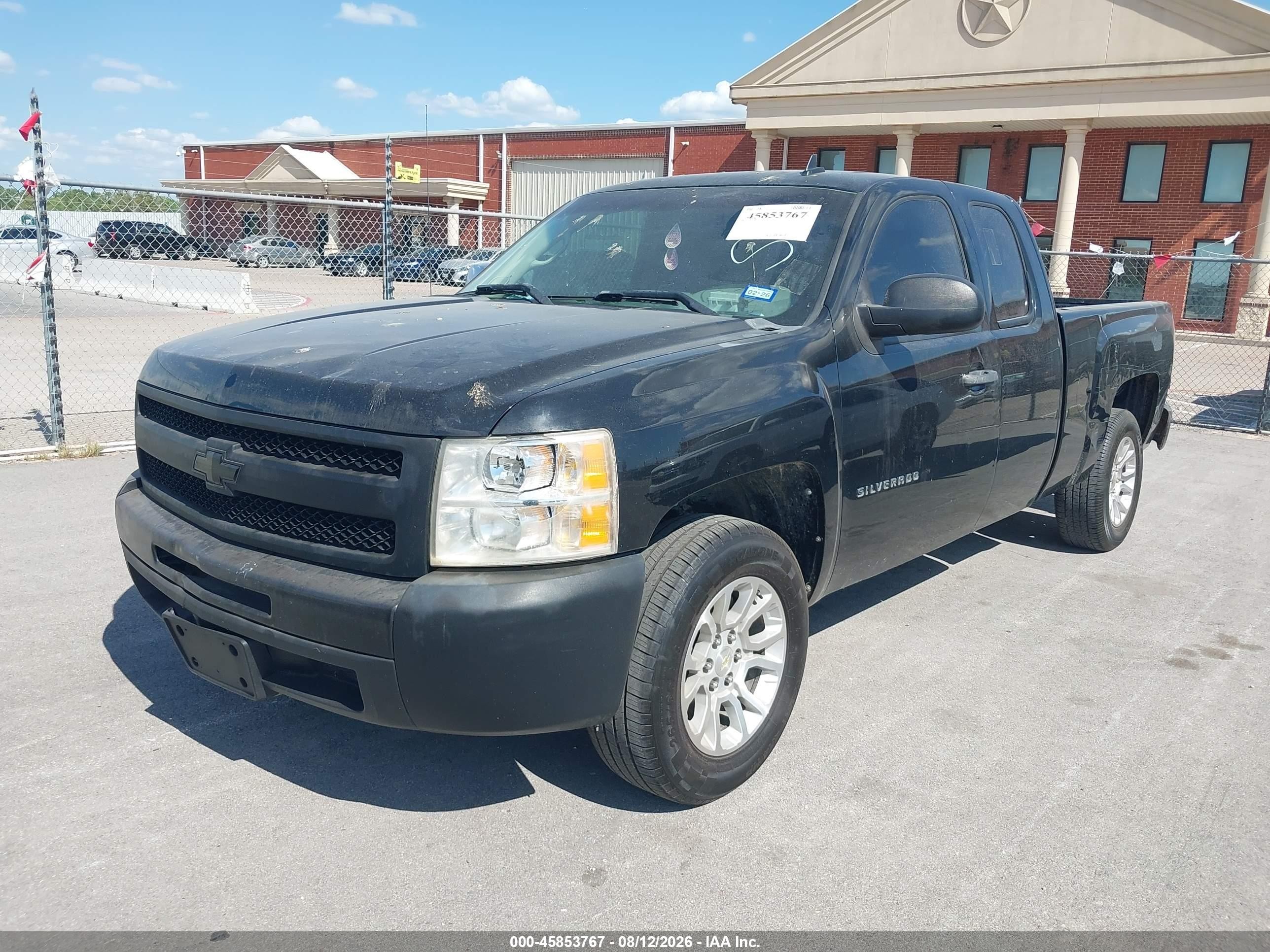2010 Chevrolet Silverado 1500 Work Truck Black vin: 1GCSCPEX9AZ297152