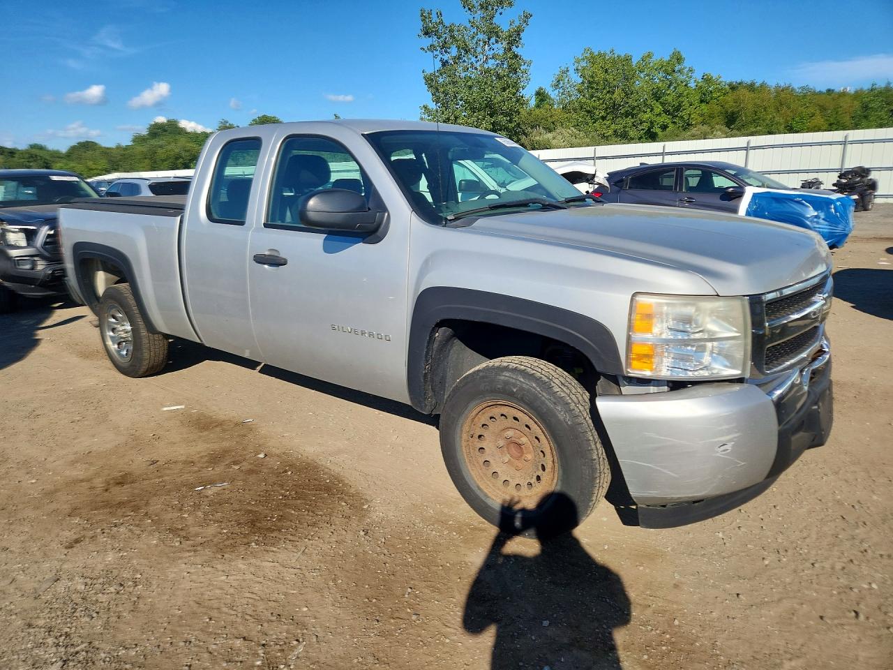 2010 Chevrolet Silverado C1500 Серебряный vin: 1GCSCPEXXAZ281994