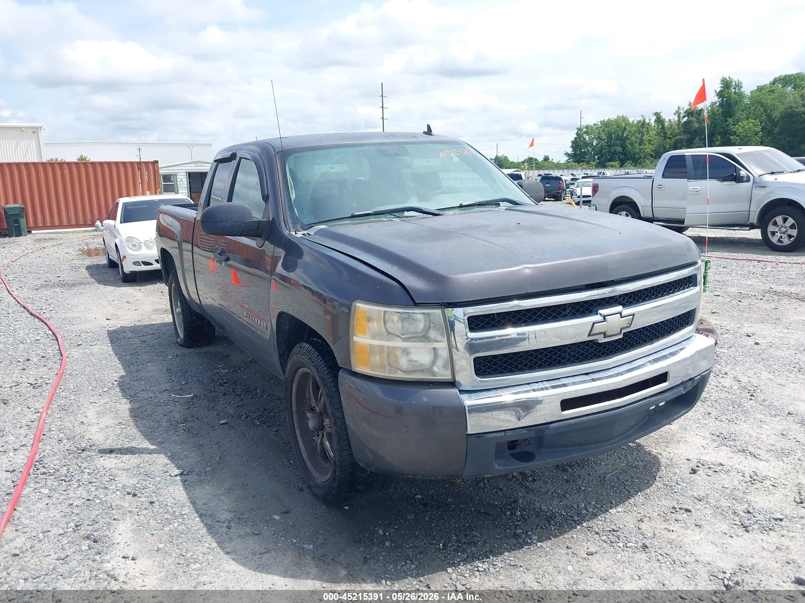 2010 Chevrolet Silverado 1500 Ls Серый vin: 1GCSCREA1AZ113149
