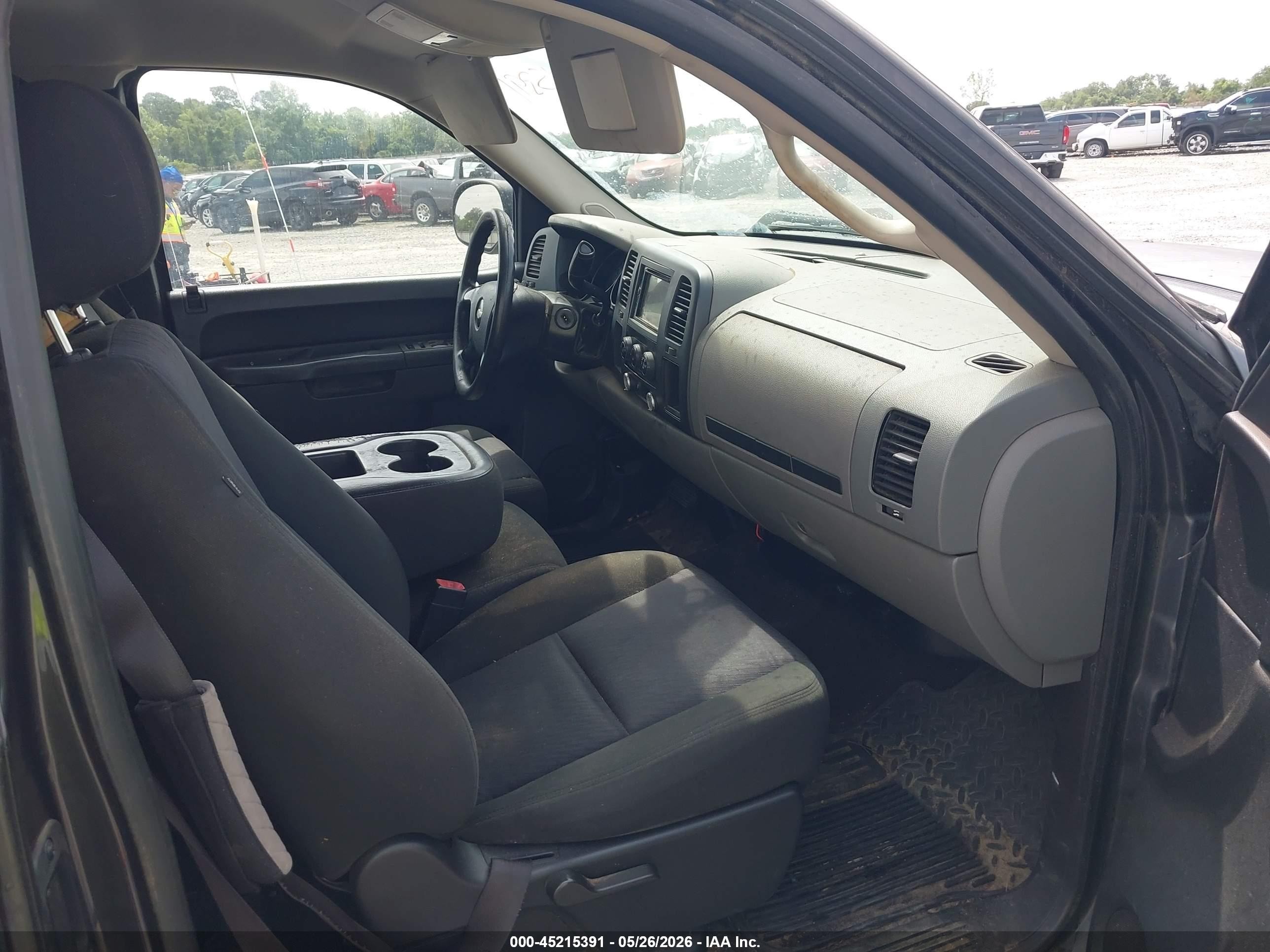 2010 Chevrolet Silverado 1500 Ls Серый vin: 1GCSCREA1AZ113149