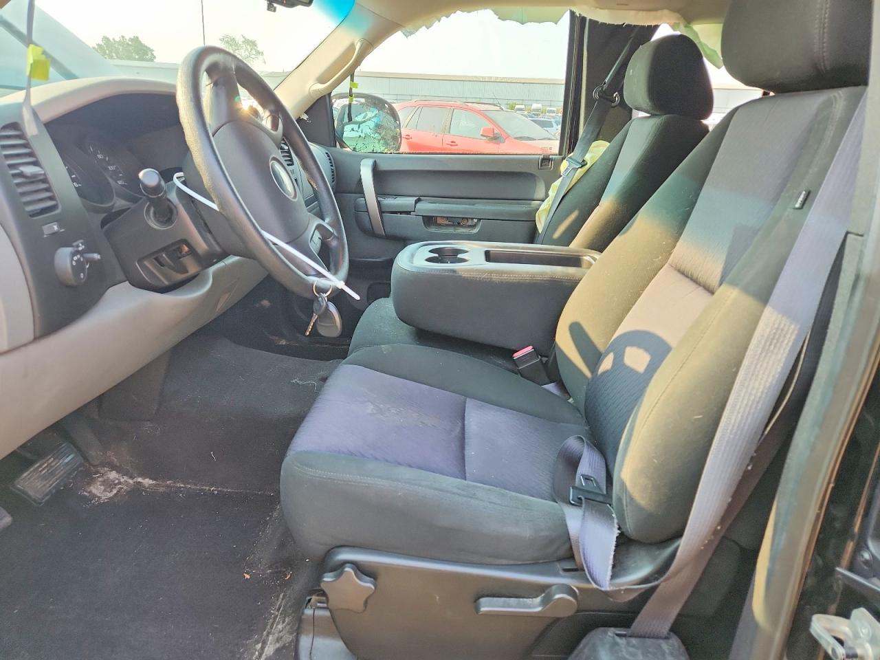 2010 Chevrolet Silverado C1500 Ls Black vin: 1GCSCREA7AZ110921