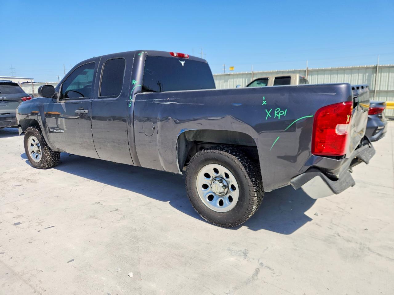 2010 Chevrolet Silverado C1500 Ls Gray vin: 1GCSCREA7AZ220089