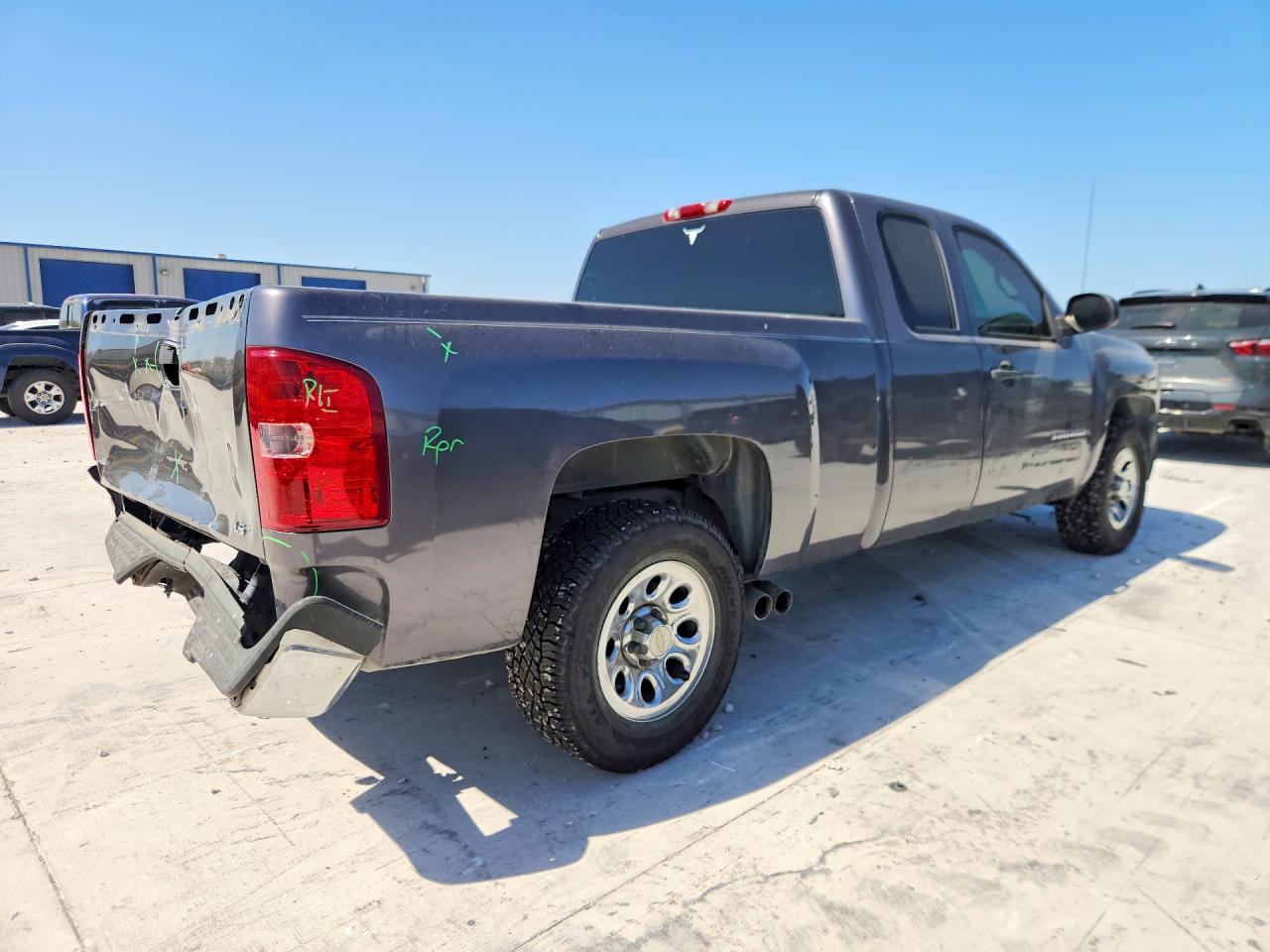 2010 Chevrolet Silverado C1500 Ls Gray vin: 1GCSCREA7AZ220089