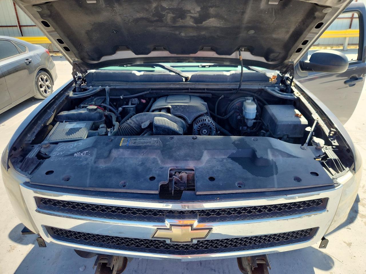 2010 Chevrolet Silverado C1500 Ls Gray vin: 1GCSCREA7AZ220089