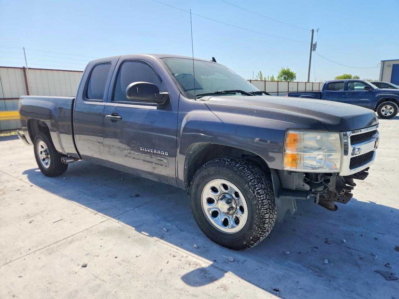2010 Chevrolet Silverado C1500 Ls Gray vin: 1GCSCREA7AZ220089