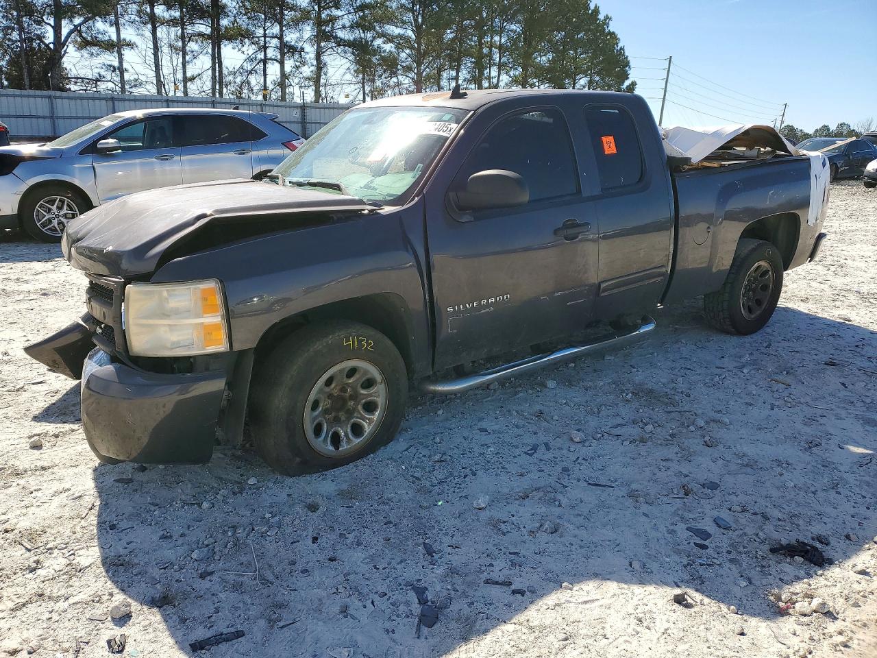 2010 Chevrolet Silverado C1500 Ls Charcoal vin: 1GCSCREA9AZ295375