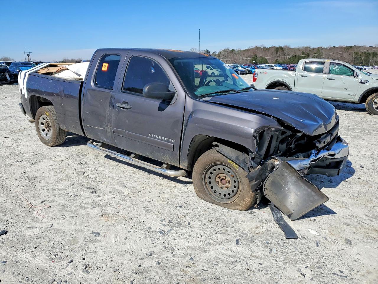 2010 Chevrolet Silverado C1500 Ls Charcoal vin: 1GCSCREA9AZ295375