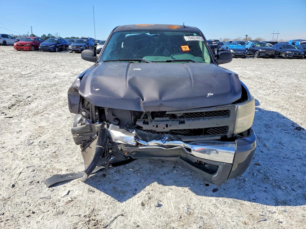 2010 Chevrolet Silverado C1500 Ls Charcoal vin: 1GCSCREA9AZ295375