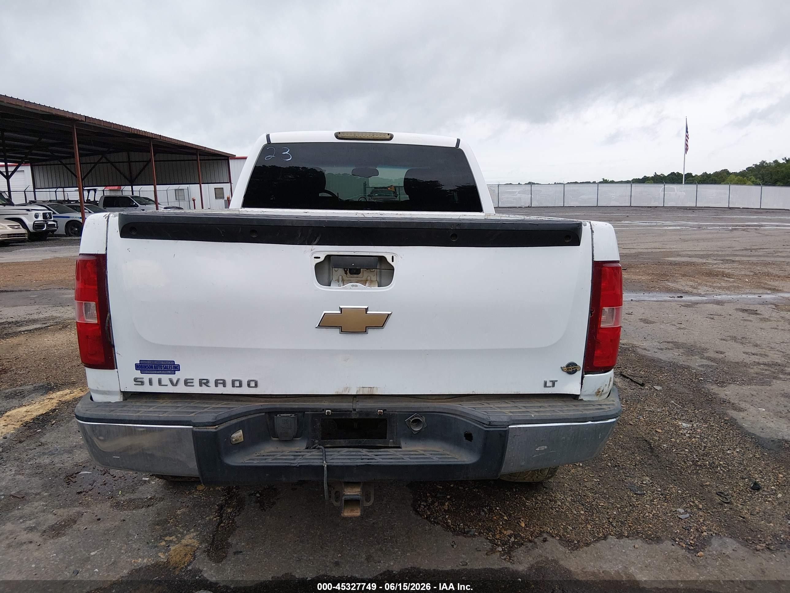 2010 Chevrolet Silverado 1500 Lt White vin: 1GCSCSE00AZ108345