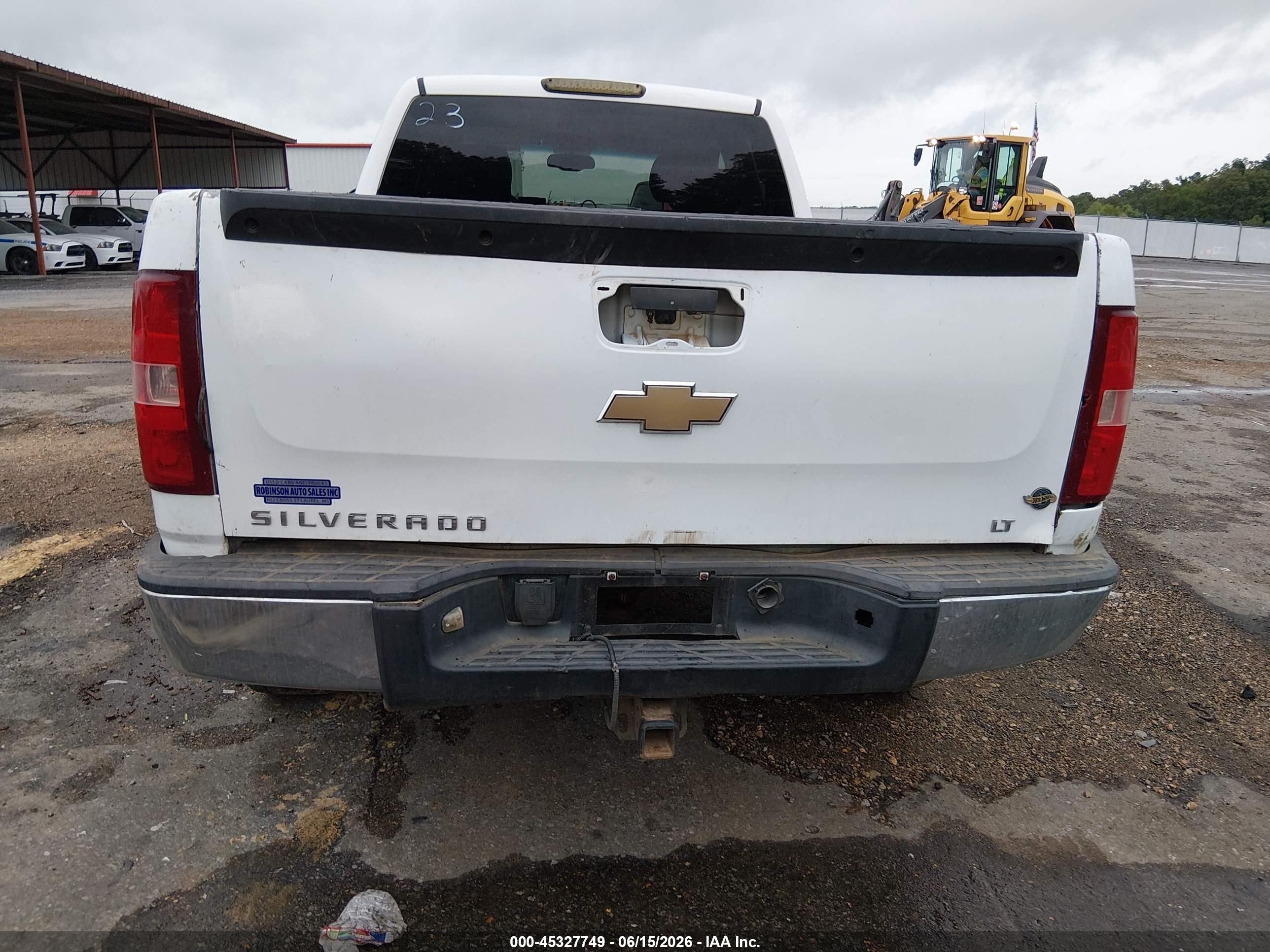 2010 Chevrolet Silverado 1500 Lt White vin: 1GCSCSE00AZ108345