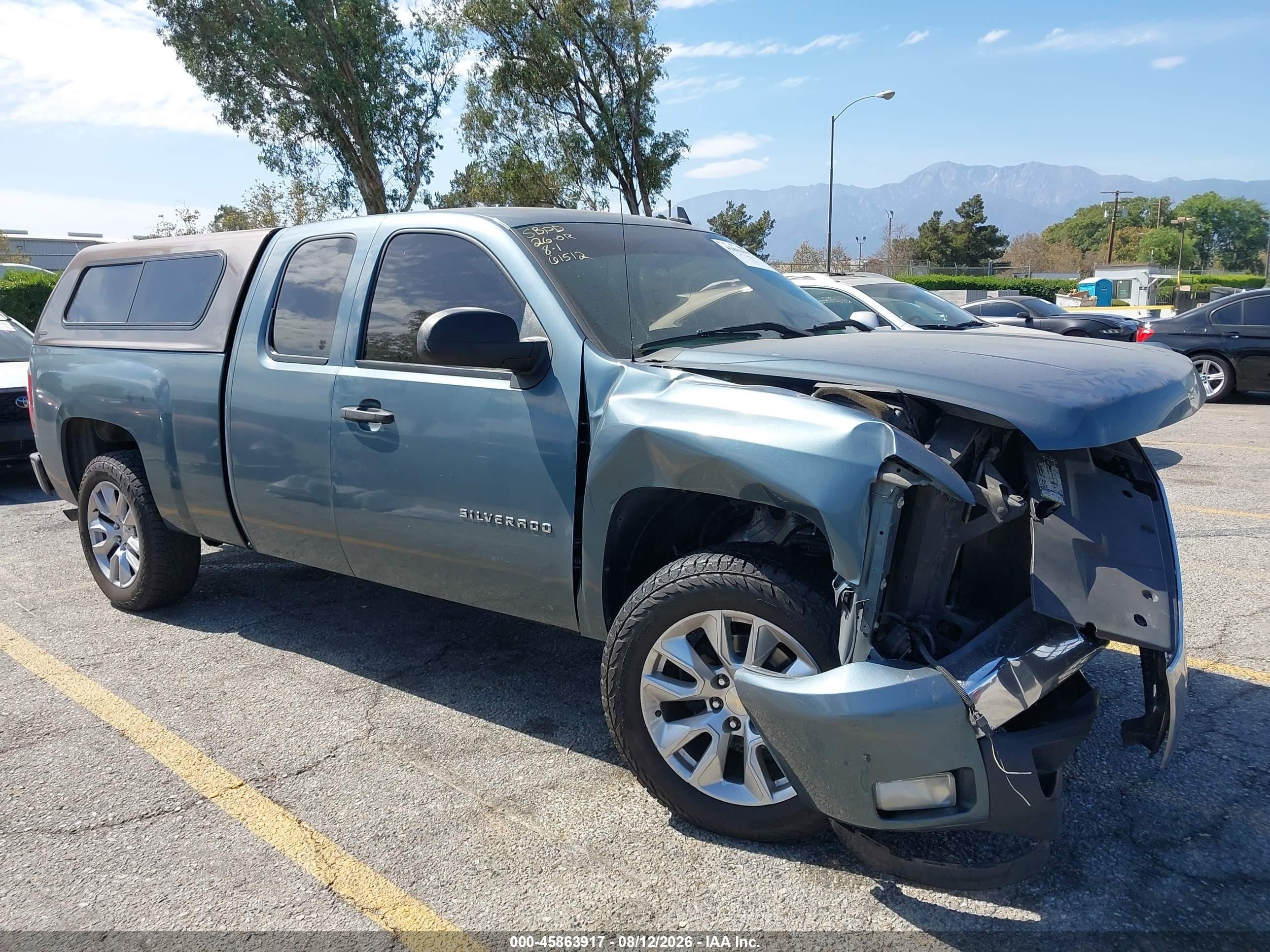 2010 Chevrolet Silverado 1500 Lt Серый vin: 1GCSCSE01AZ106670