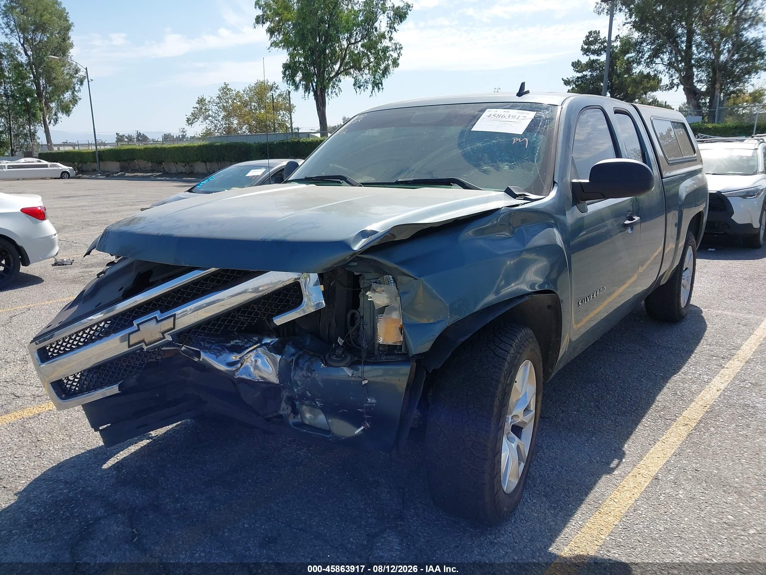 2010 Chevrolet Silverado 1500 Lt Серый vin: 1GCSCSE01AZ106670