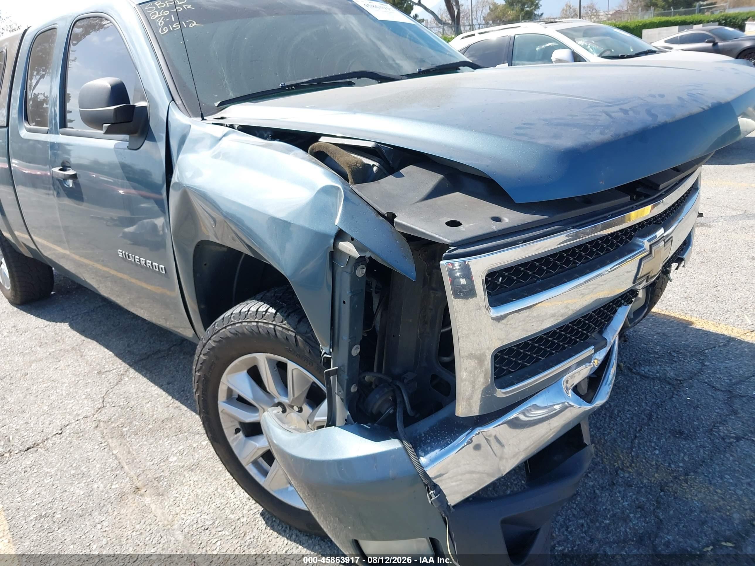 2010 Chevrolet Silverado 1500 Lt Серый vin: 1GCSCSE01AZ106670