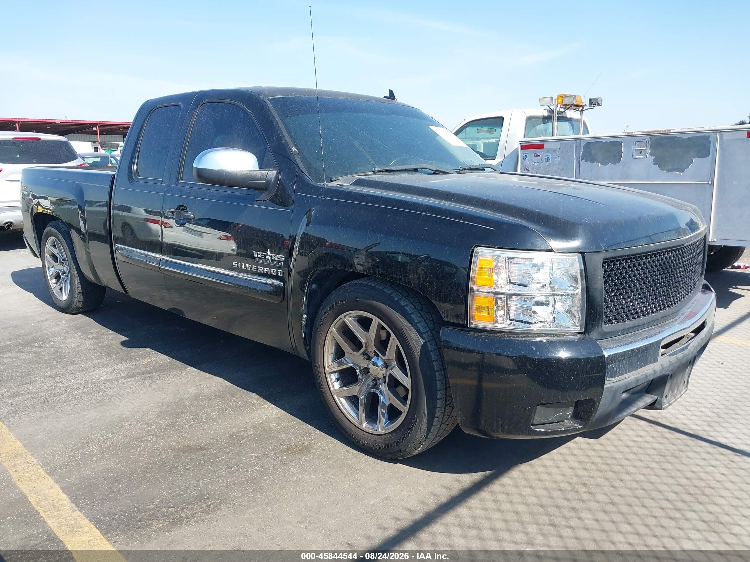 2010 Chevrolet Silverado 1500 Lt Черный vin: 1GCSCSE01AZ233595