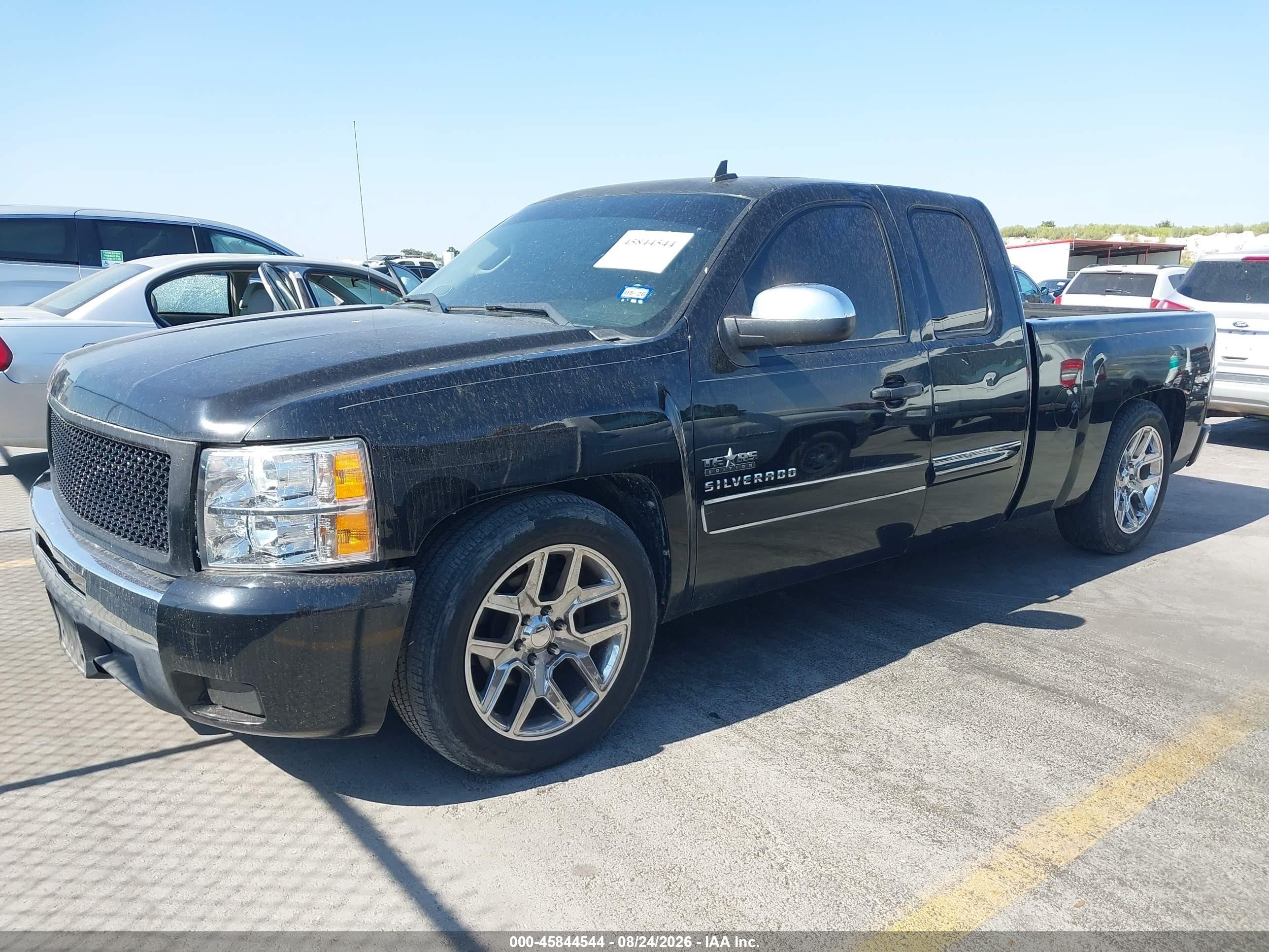 2010 Chevrolet Silverado 1500 Lt Черный vin: 1GCSCSE01AZ233595