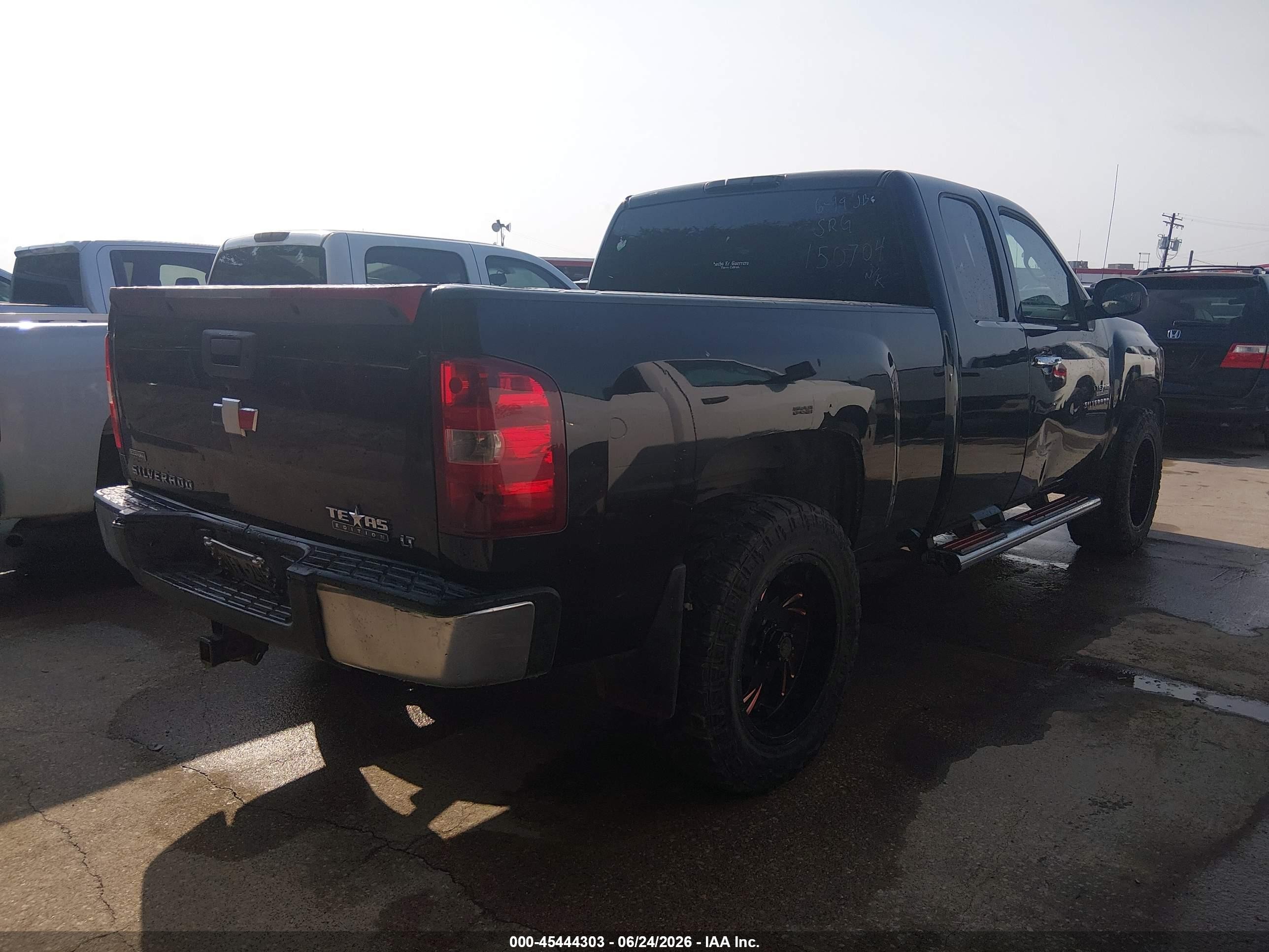 2010 Chevrolet Silverado 1500 Lt Black vin: 1GCSCSE03AZ150704