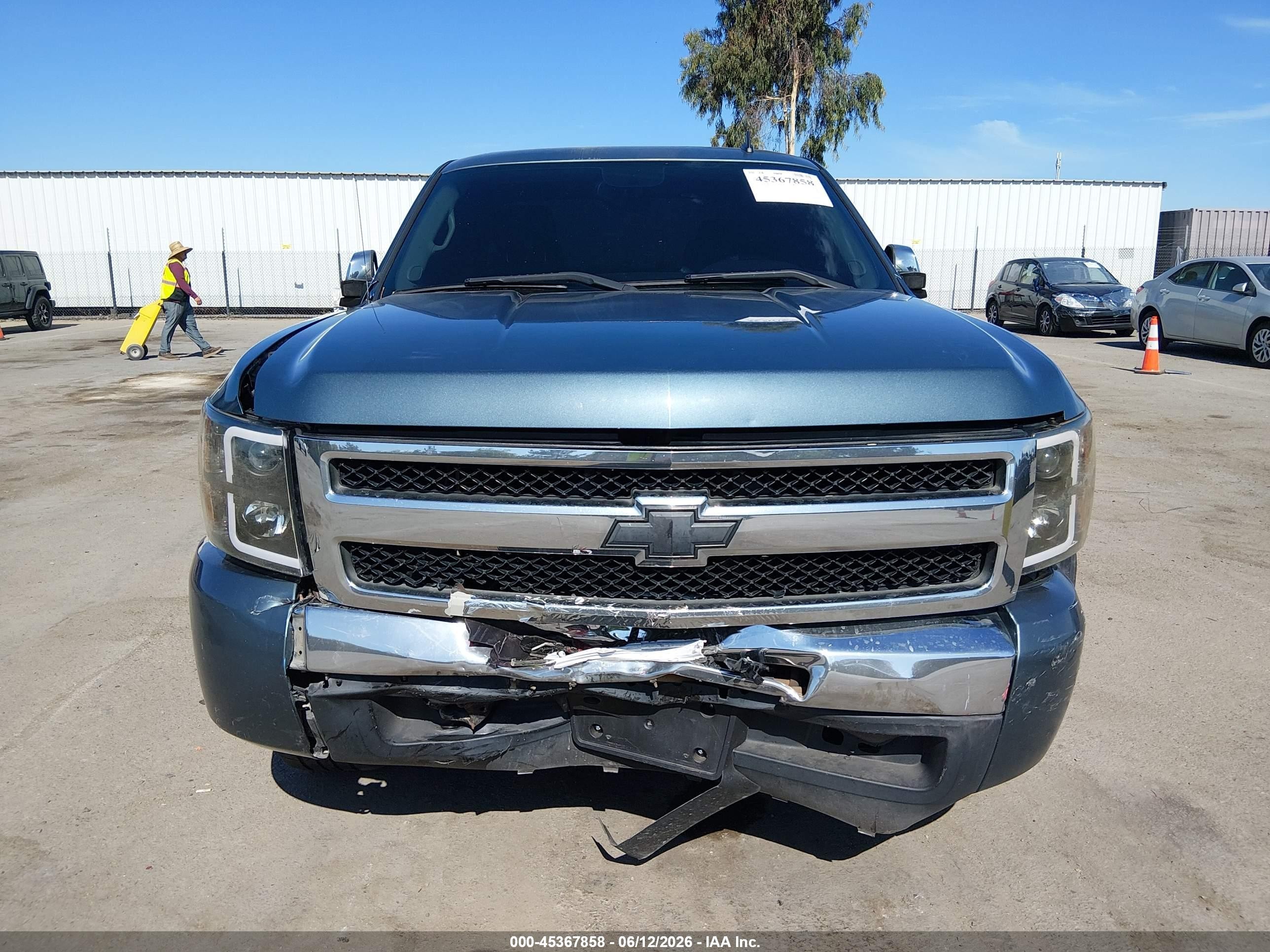 2010 Chevrolet Silverado 1500 Lt Blue vin: 1GCSCSE05AZ212331