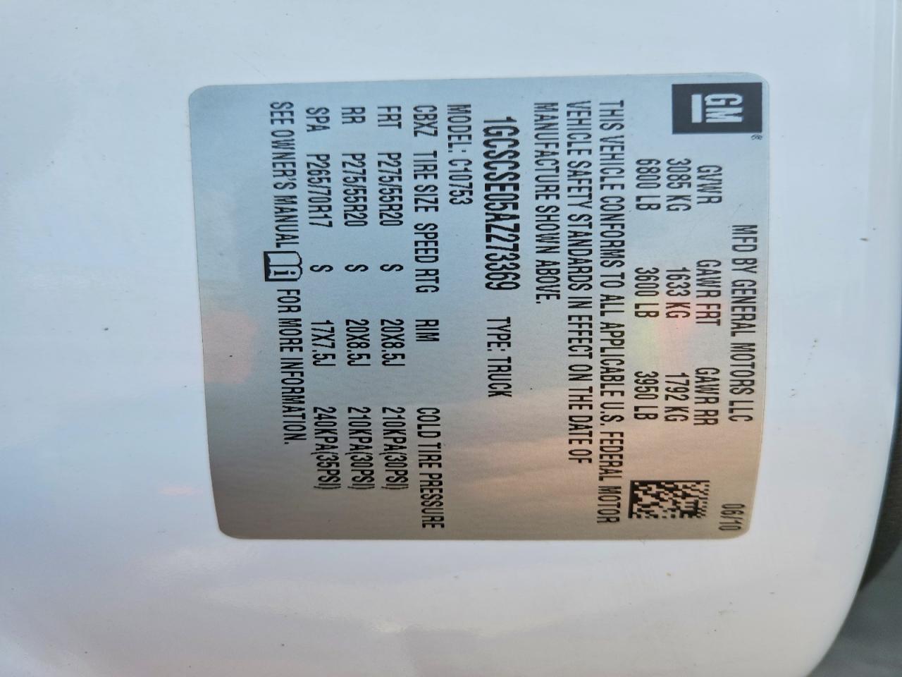 2010 Chevrolet Silverado C1500 Lt White vin: 1GCSCSE05AZ273369