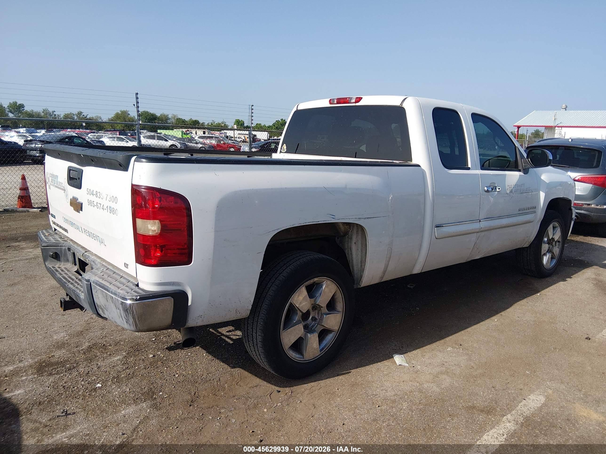 2010 Chevrolet Silverado 1500 Lt White vin: 1GCSCSE06AZ157176