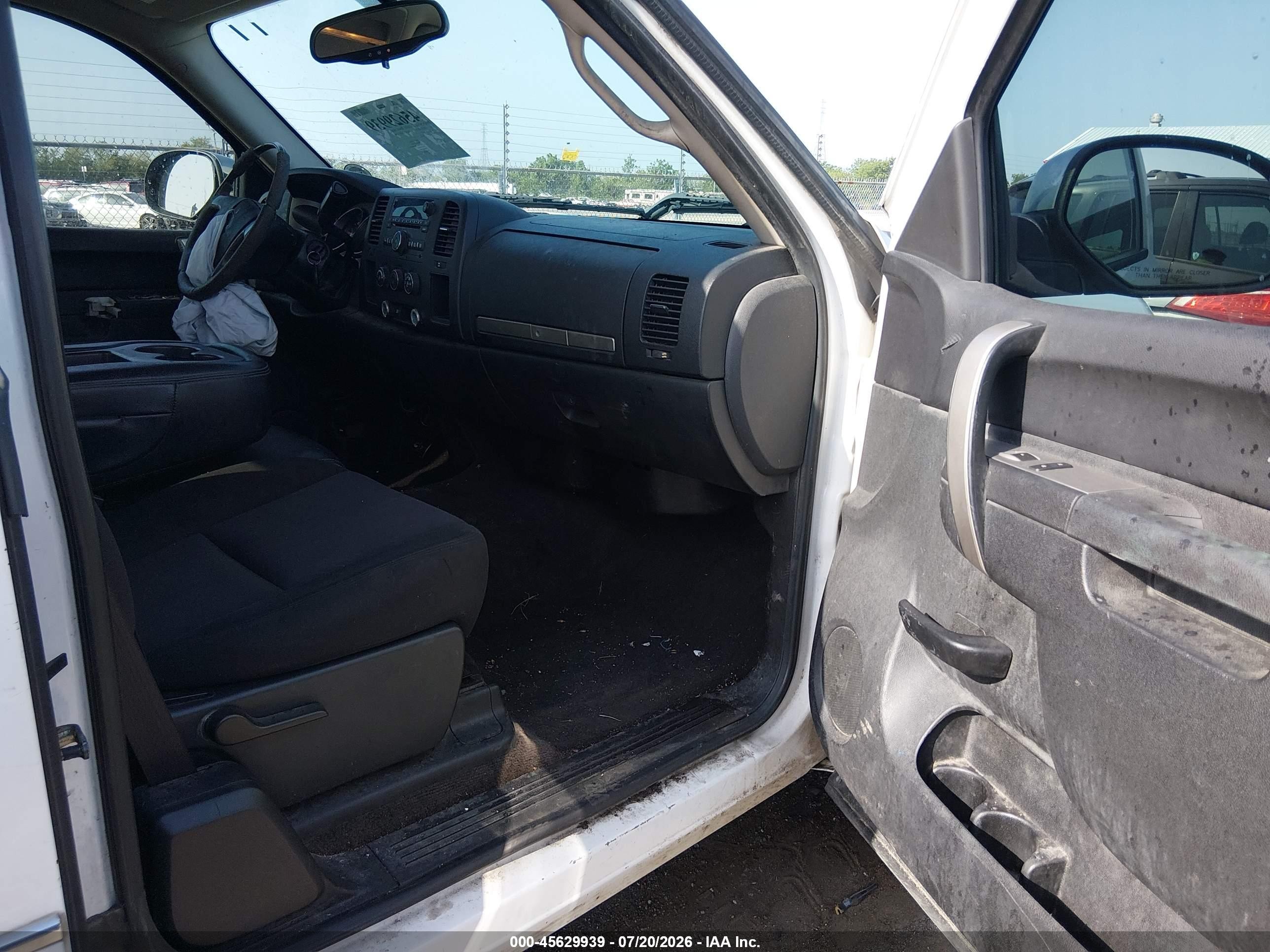 2010 Chevrolet Silverado 1500 Lt White vin: 1GCSCSE06AZ157176