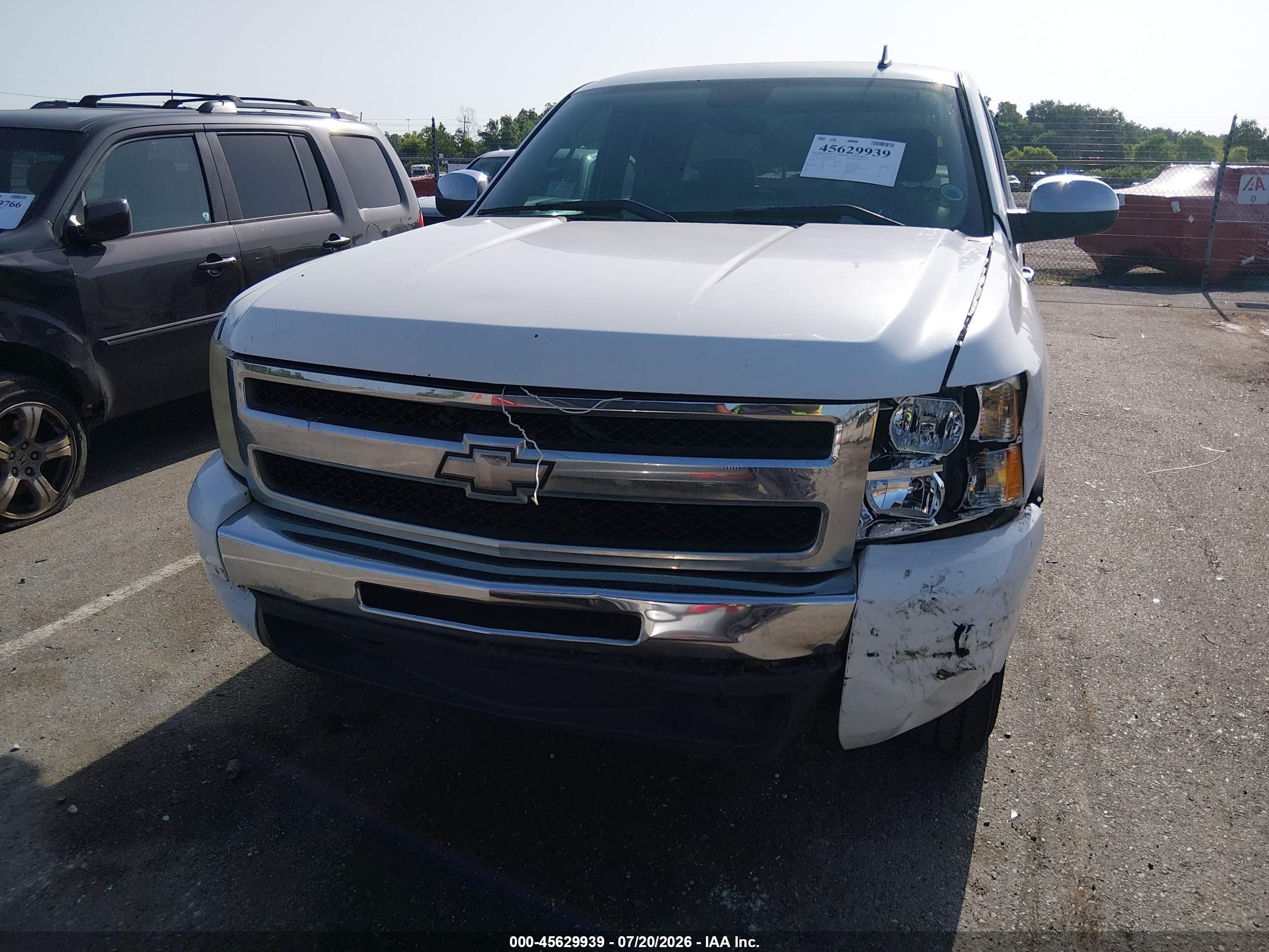 2010 Chevrolet Silverado 1500 Lt White vin: 1GCSCSE06AZ157176