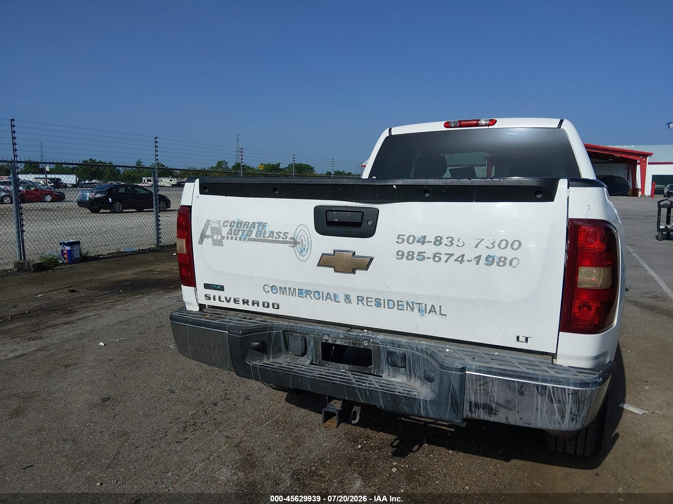 2010 Chevrolet Silverado 1500 Lt White vin: 1GCSCSE06AZ157176