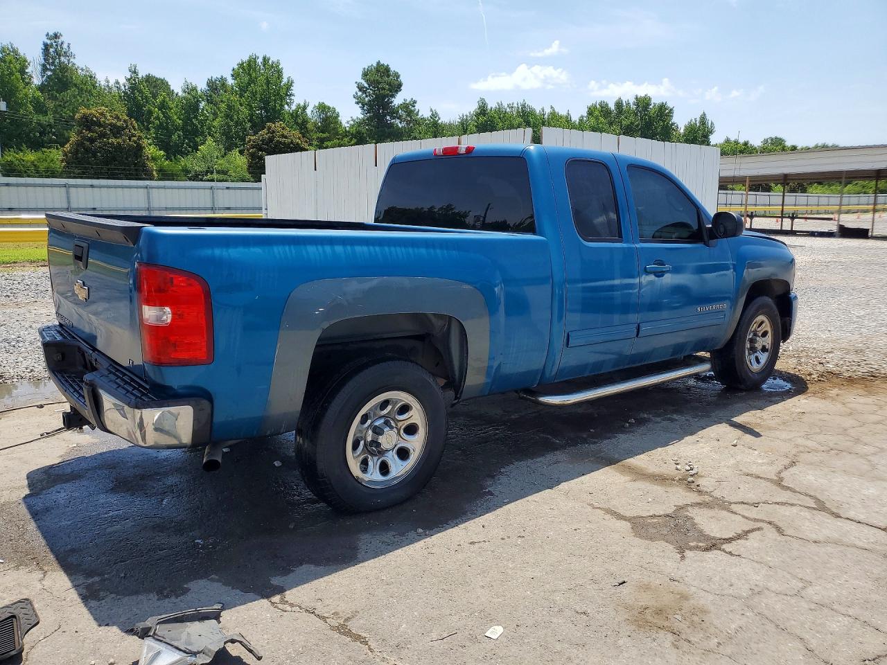 2010 Chevrolet Silverado C1500 Lt Blue vin: 1GCSCSE06AZ176097
