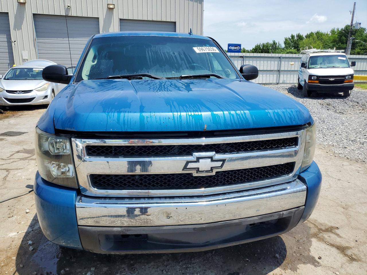2010 Chevrolet Silverado C1500 Lt Blue vin: 1GCSCSE06AZ176097