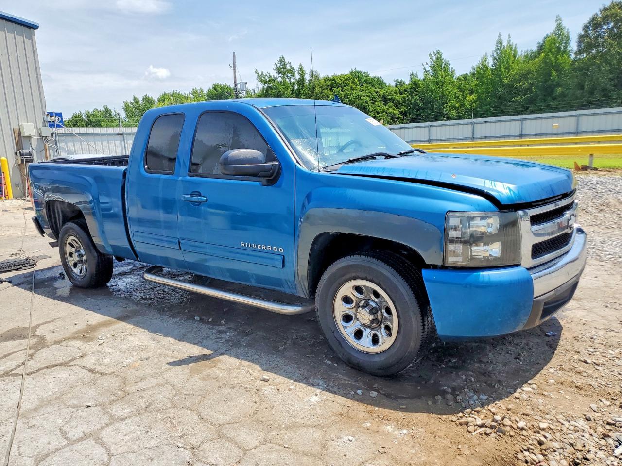 2010 Chevrolet Silverado C1500 Lt Blue vin: 1GCSCSE06AZ176097