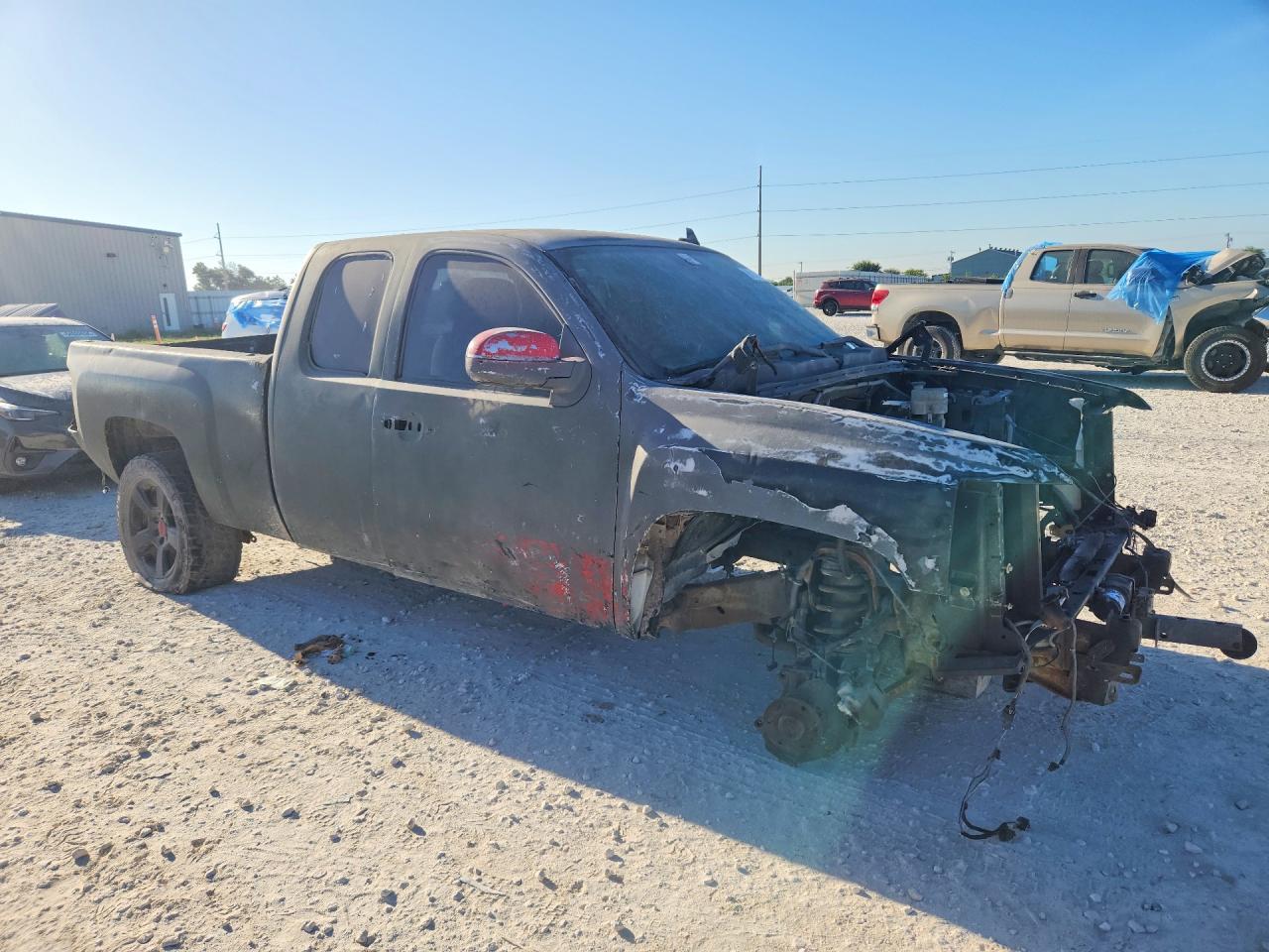 2010 Chevrolet Silverado C1500 Lt Green vin: 1GCSCSE06AZ242048