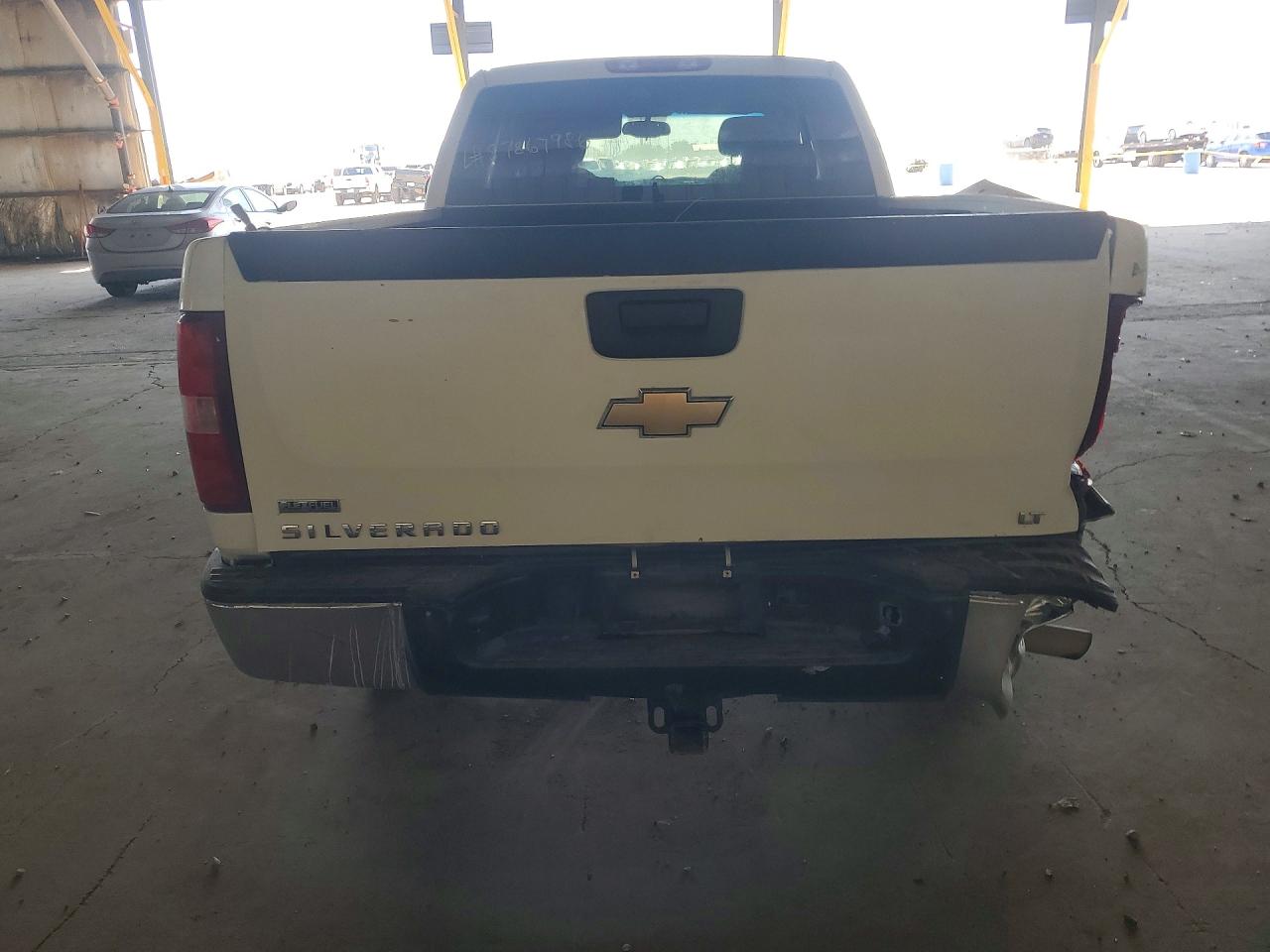 2010 Chevrolet Silverado C1500 Lt White vin: 1GCSCSE07AZ185570