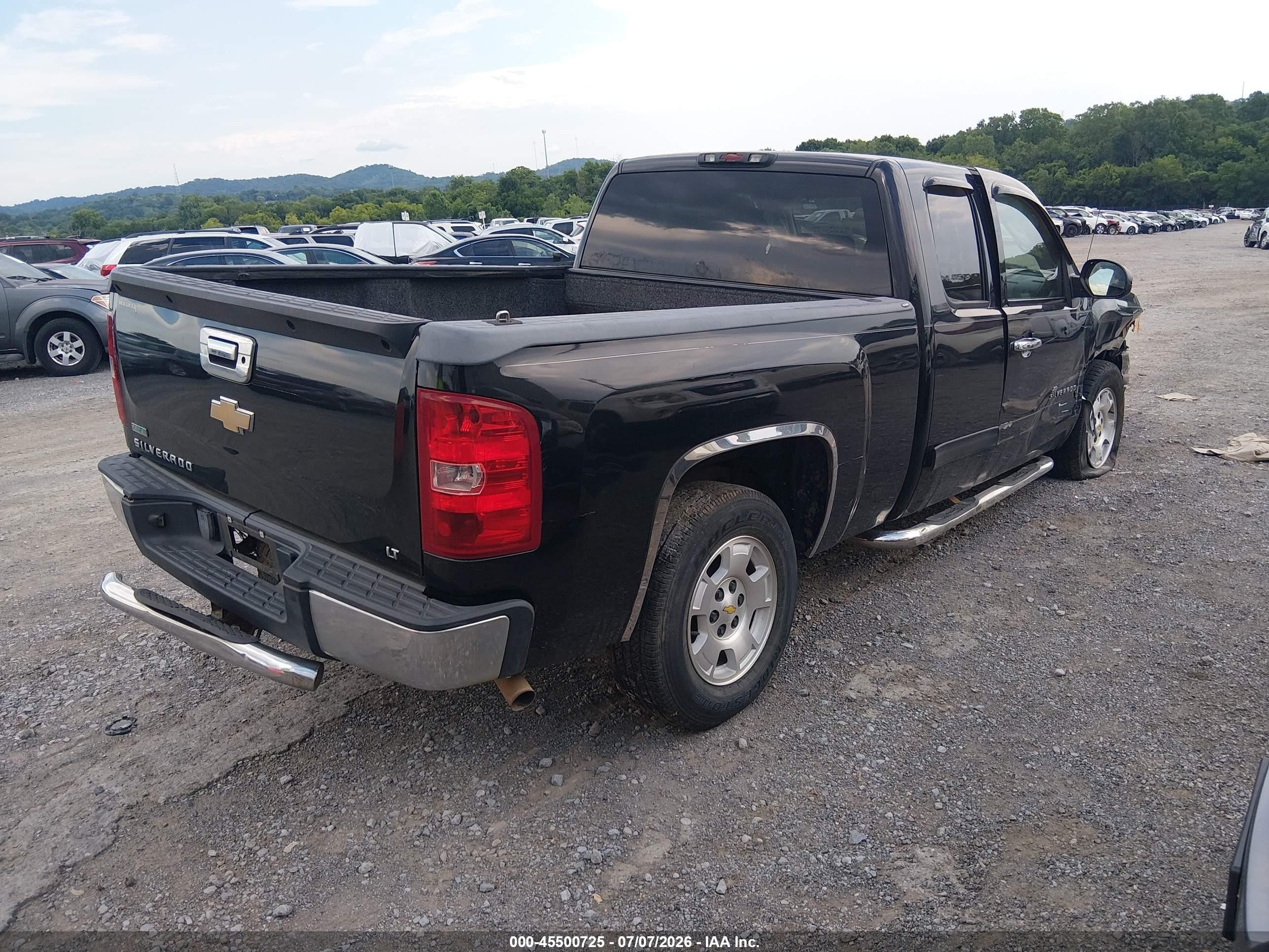 2010 Chevrolet Silverado 1500 Lt Black vin: 1GCSCSE07AZ252118