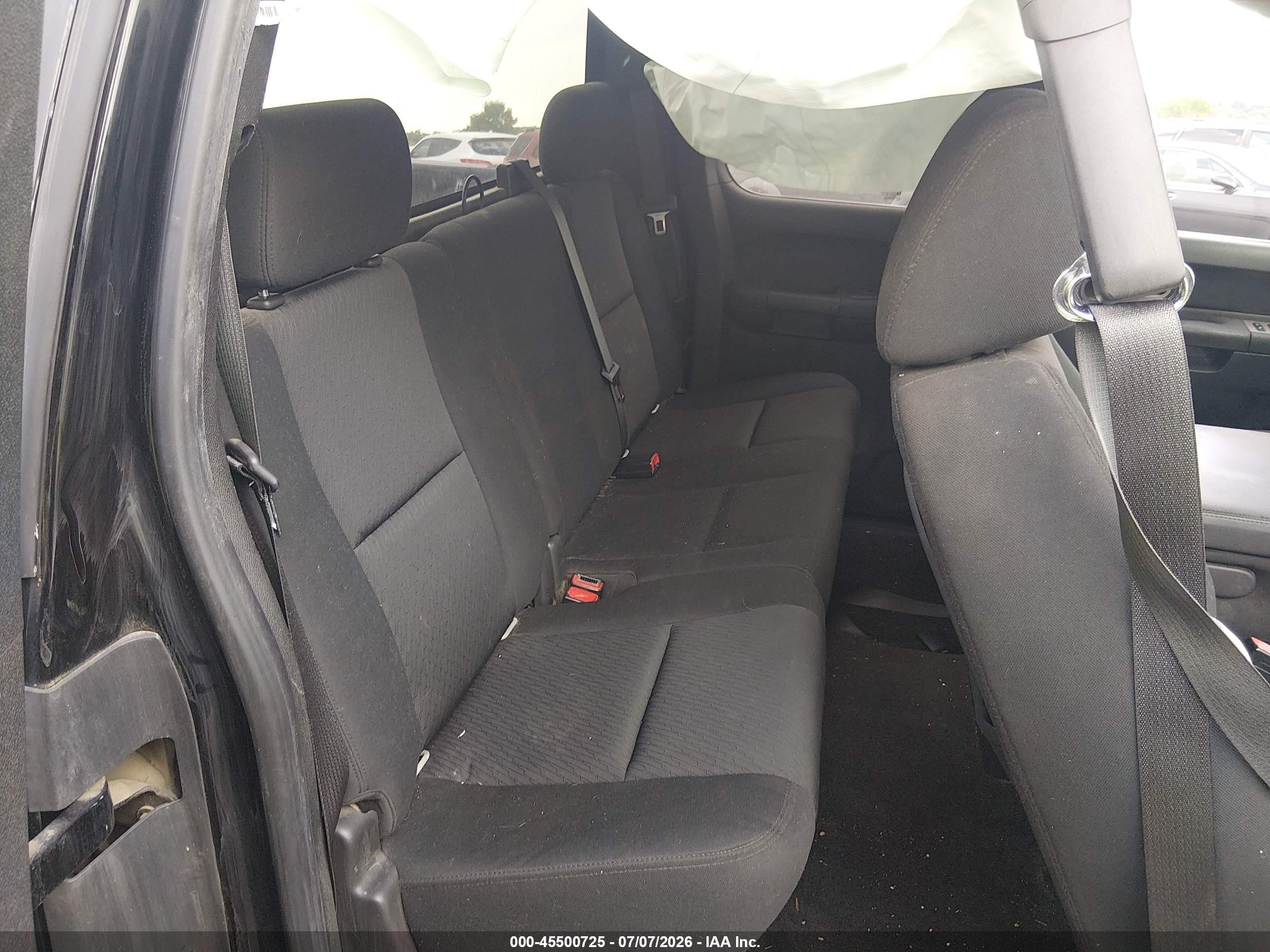 2010 Chevrolet Silverado 1500 Lt Black vin: 1GCSCSE07AZ252118