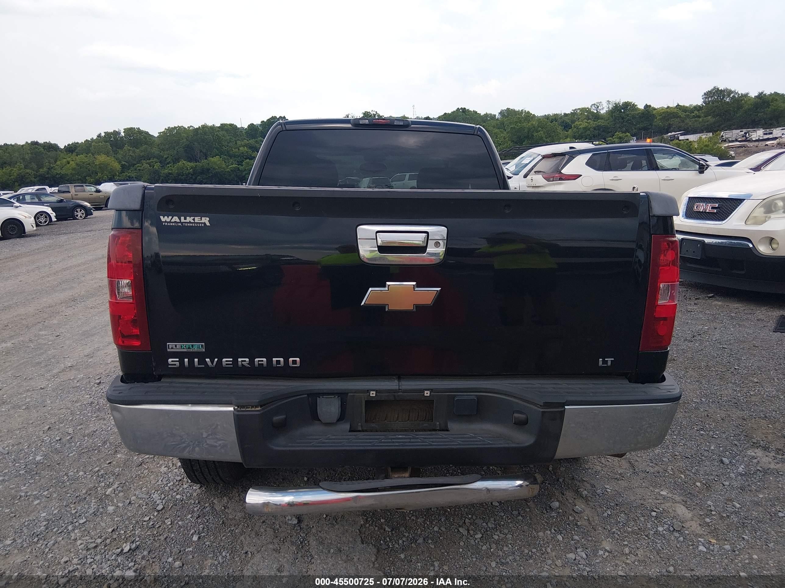 2010 Chevrolet Silverado 1500 Lt Black vin: 1GCSCSE07AZ252118