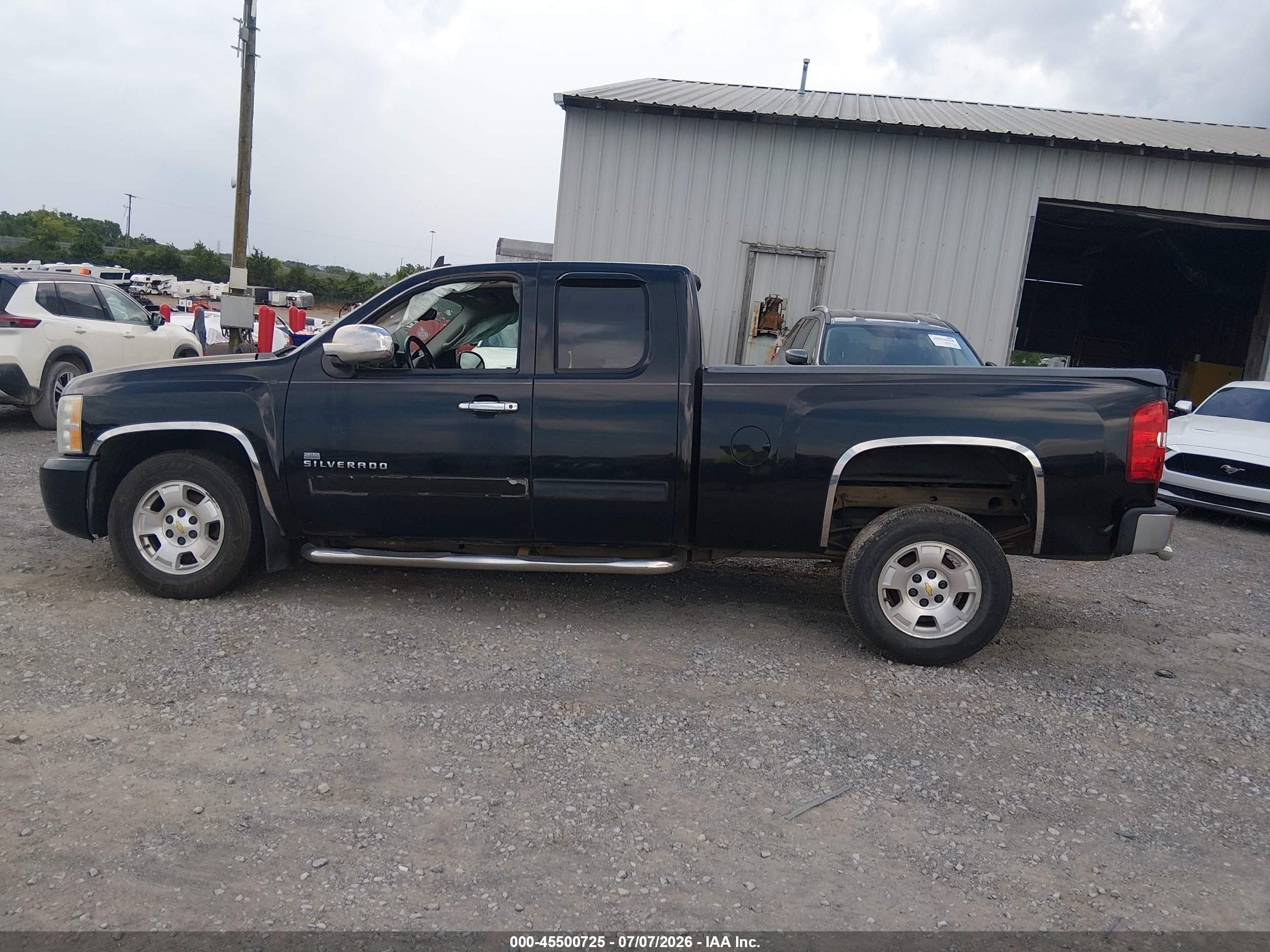 2010 Chevrolet Silverado 1500 Lt Black vin: 1GCSCSE07AZ252118