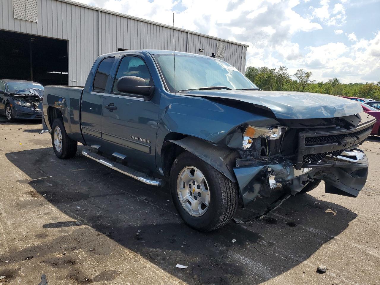 2010 Chevrolet Silverado C1500 Lt Blue vin: 1GCSCSE08AZ229463
